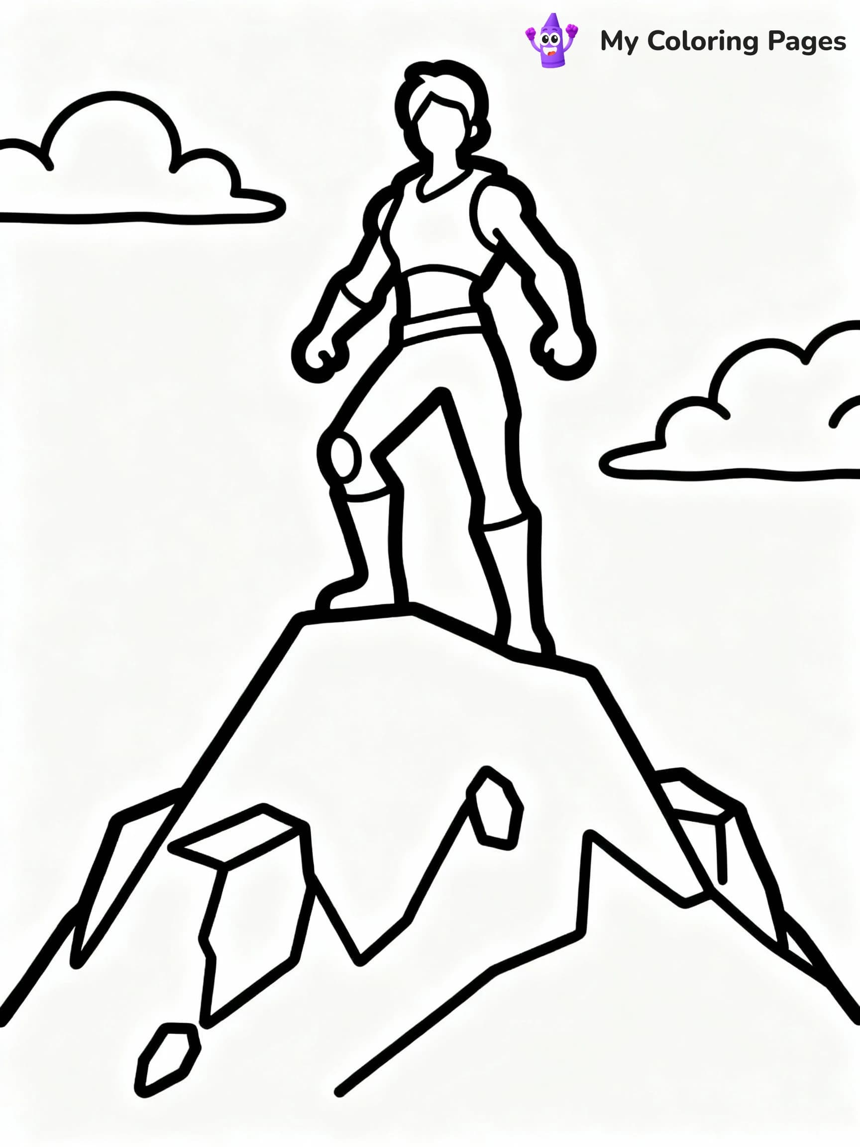 Fortnite Coloring Pages - 3