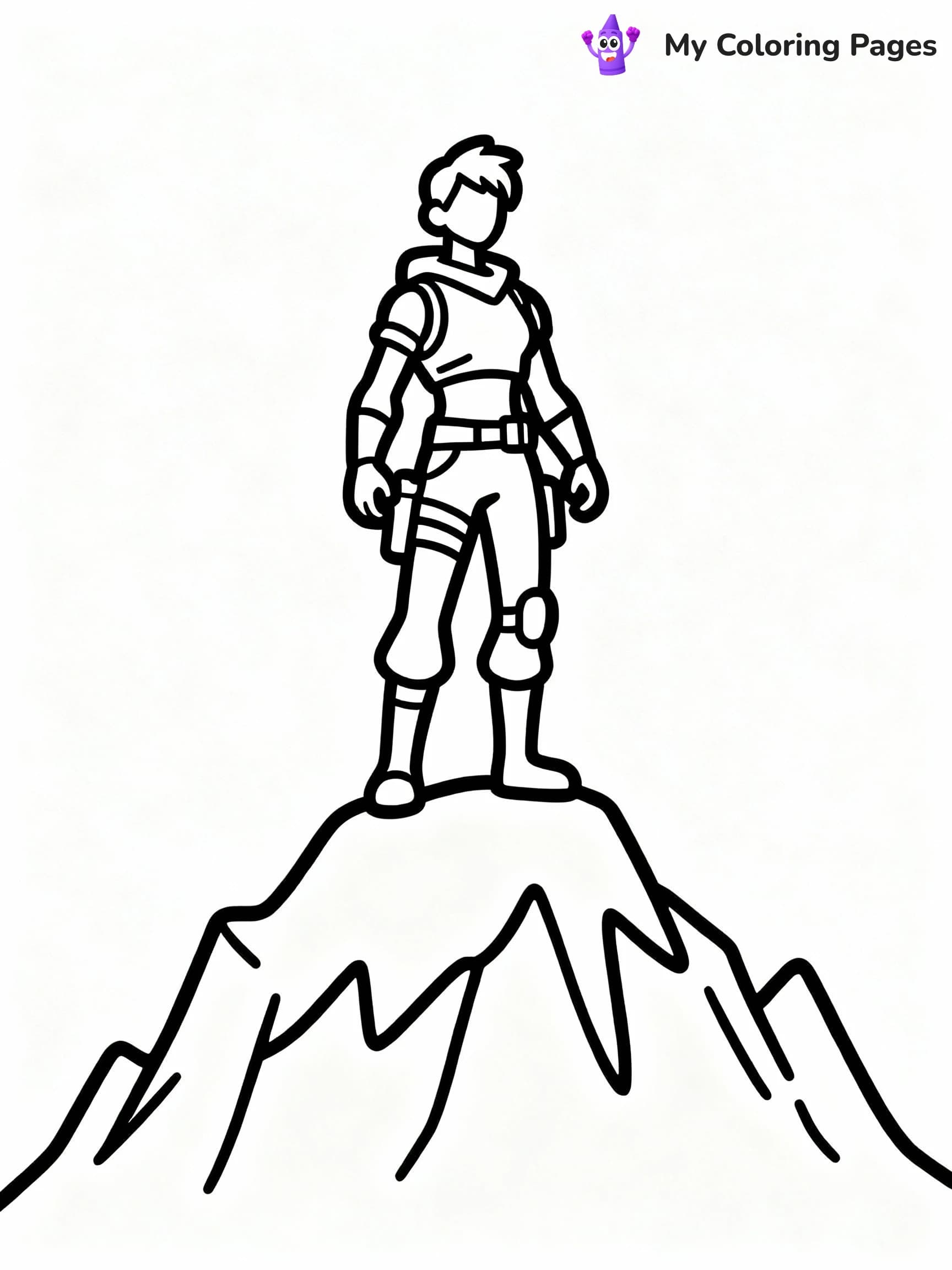 Fortnite Coloring Pages - 2