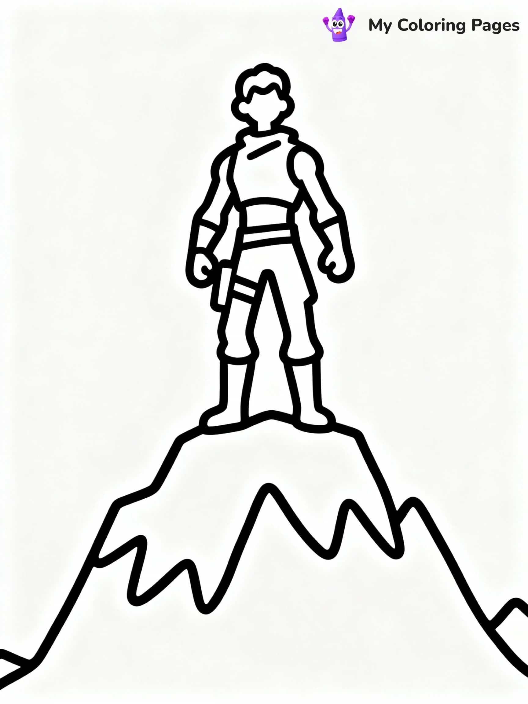 Fortnite Coloring Pages - 1