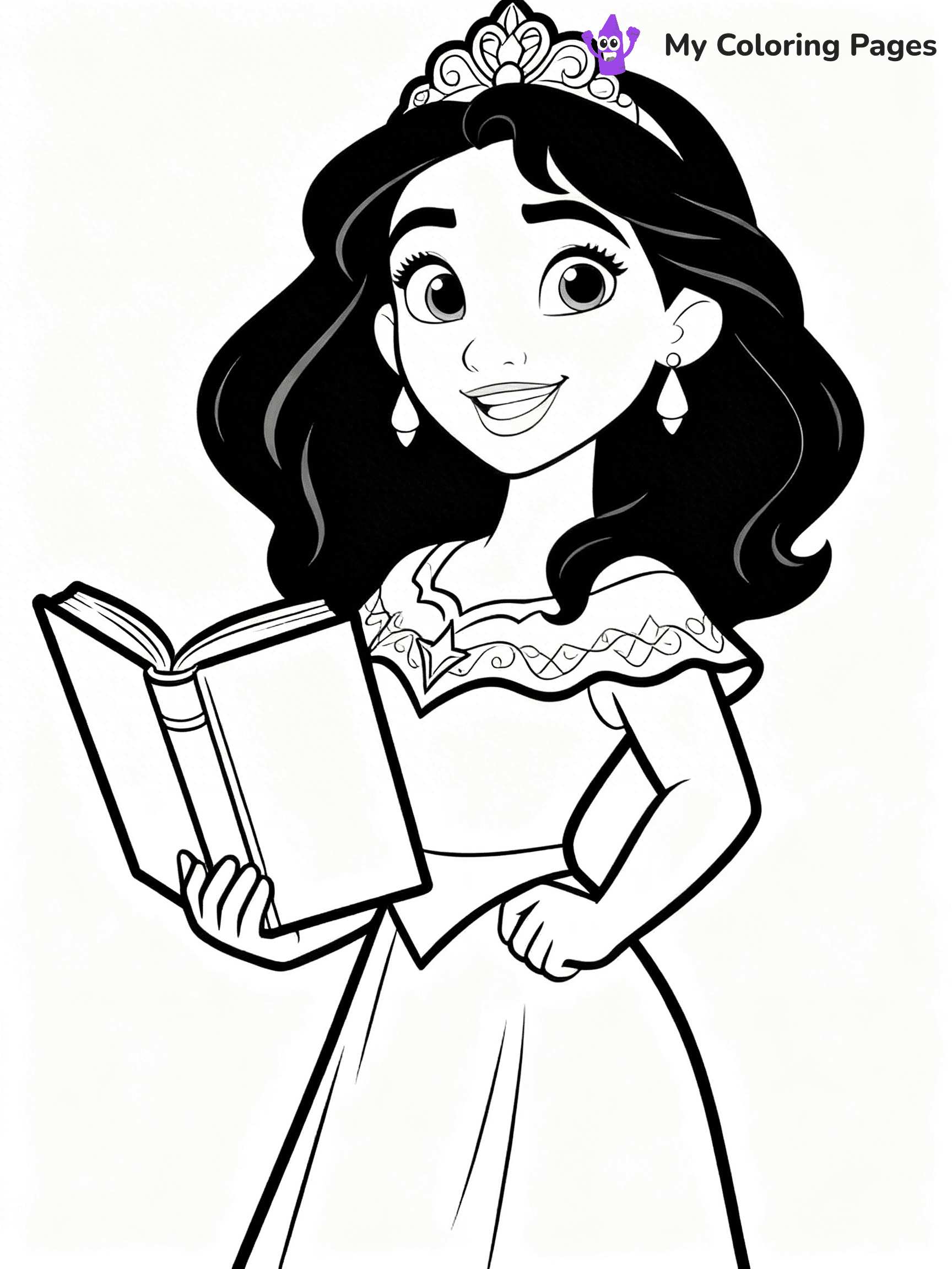 Elena of Avalor Coloring Pages - 20