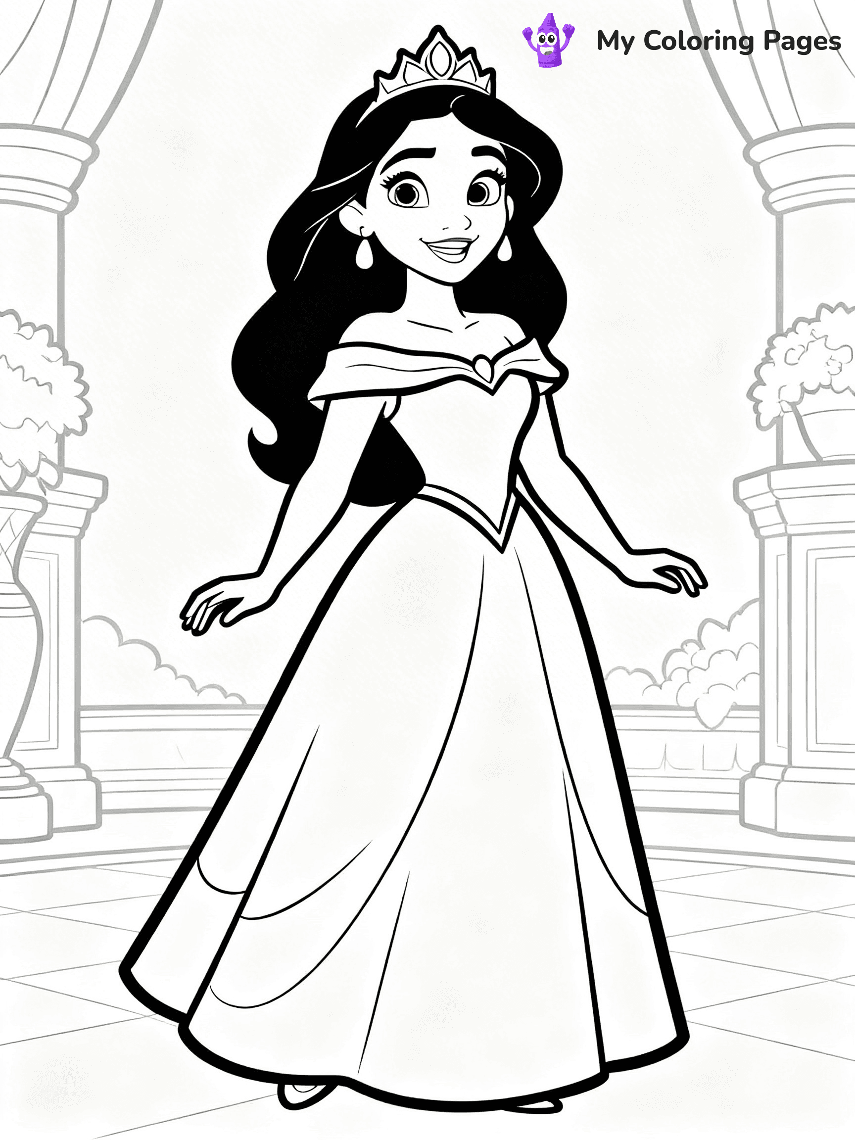 Elena of Avalor Coloring Pages - 13