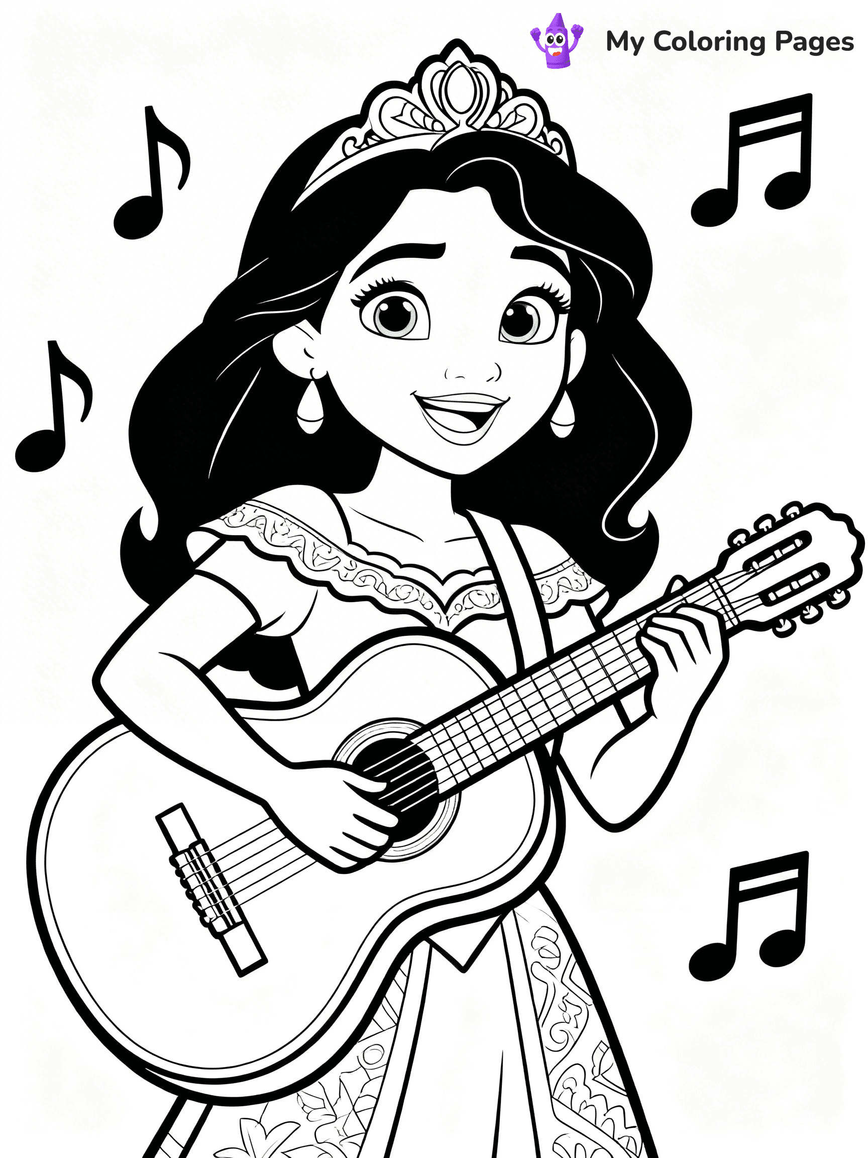 Elena of Avalor Coloring Pages - 11