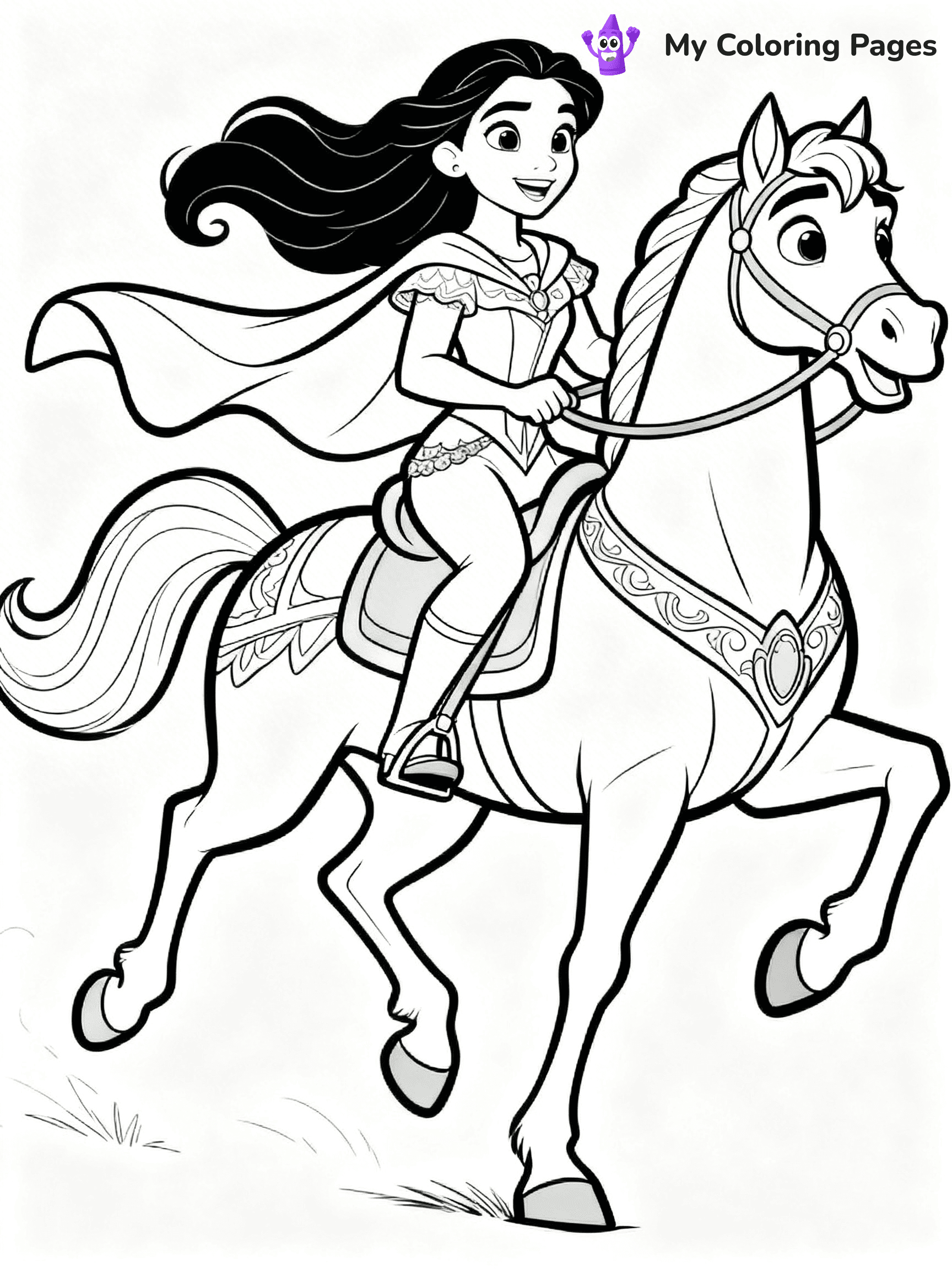 Elena of Avalor Coloring Pages - 9