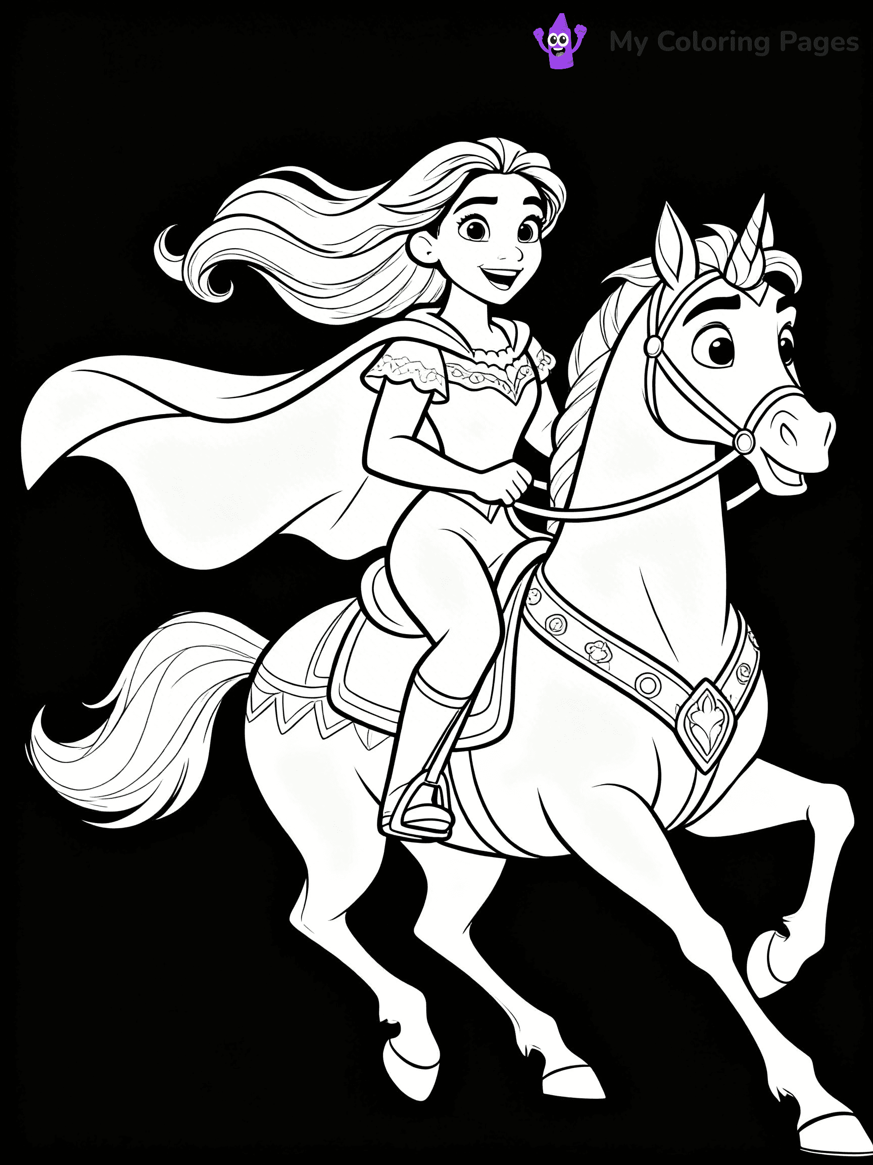 Elena of Avalor Coloring Pages - 6