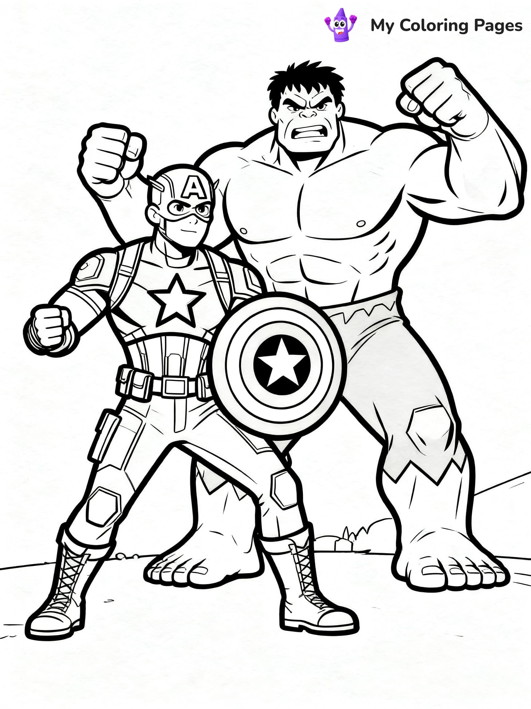 Hulk Smash Coloring Pages - 20