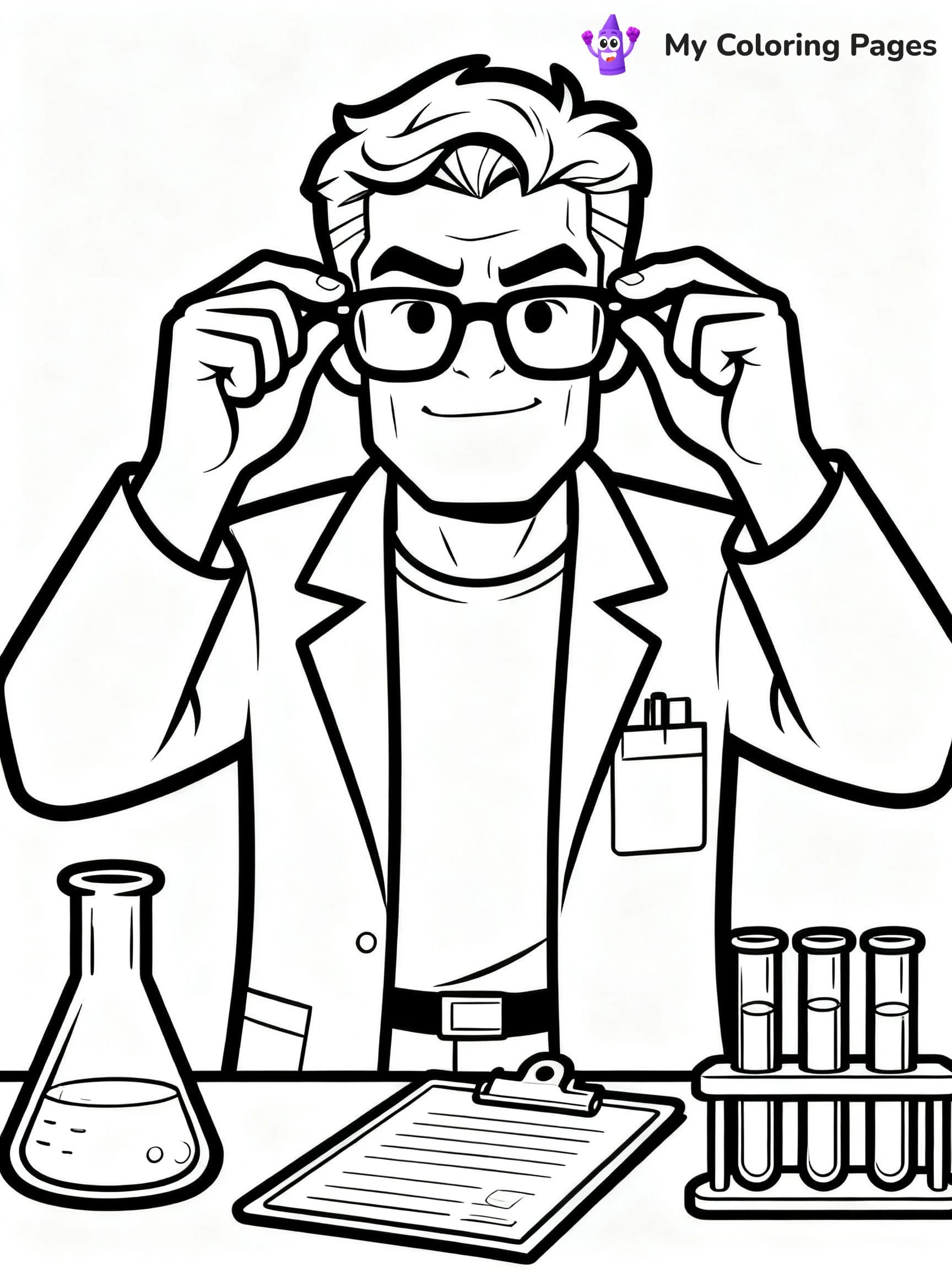 Hulk Smash Coloring Pages - 1