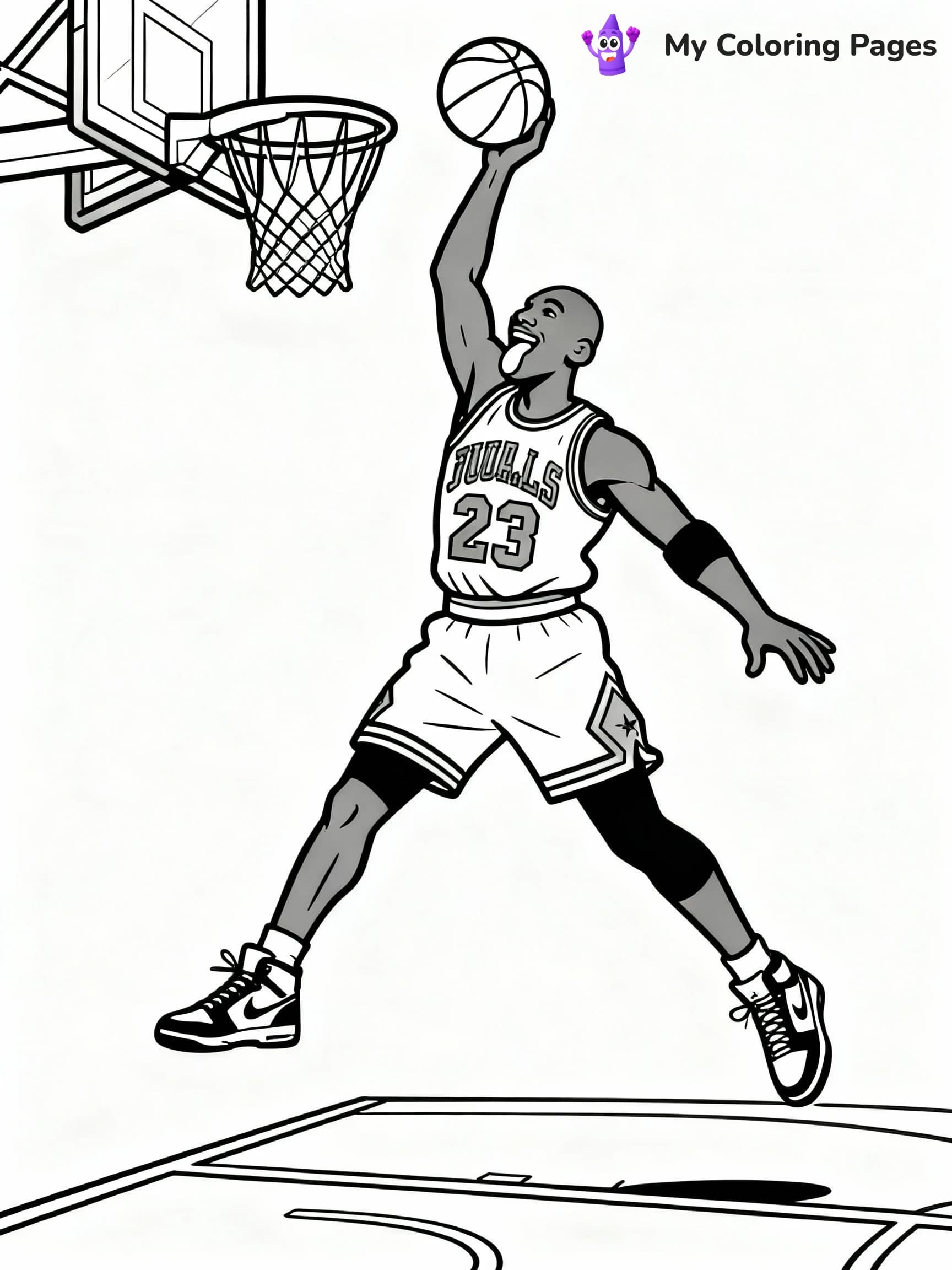 Basketball Coloring Pages - 5