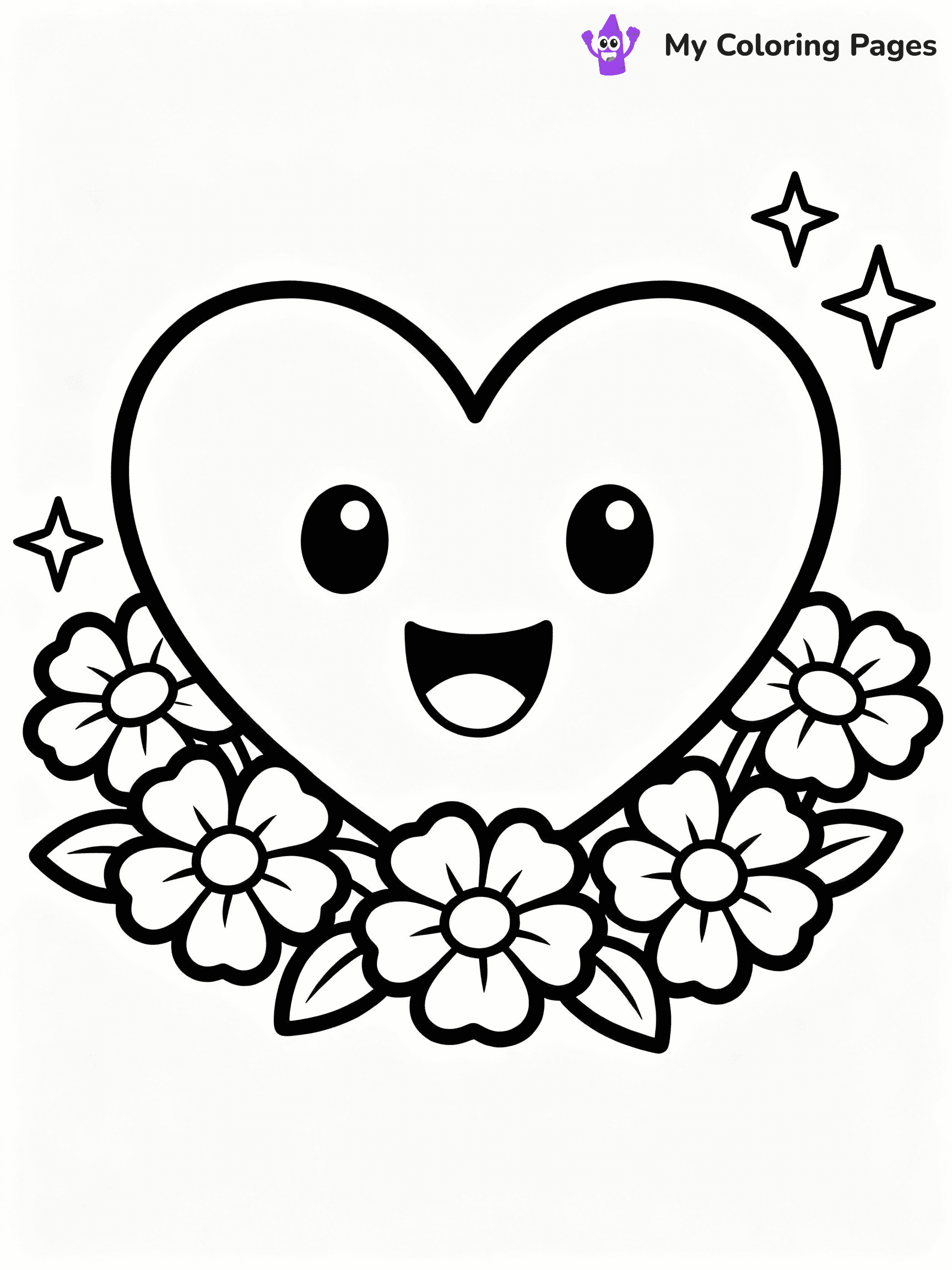 Emotions Coloring Pages - 34