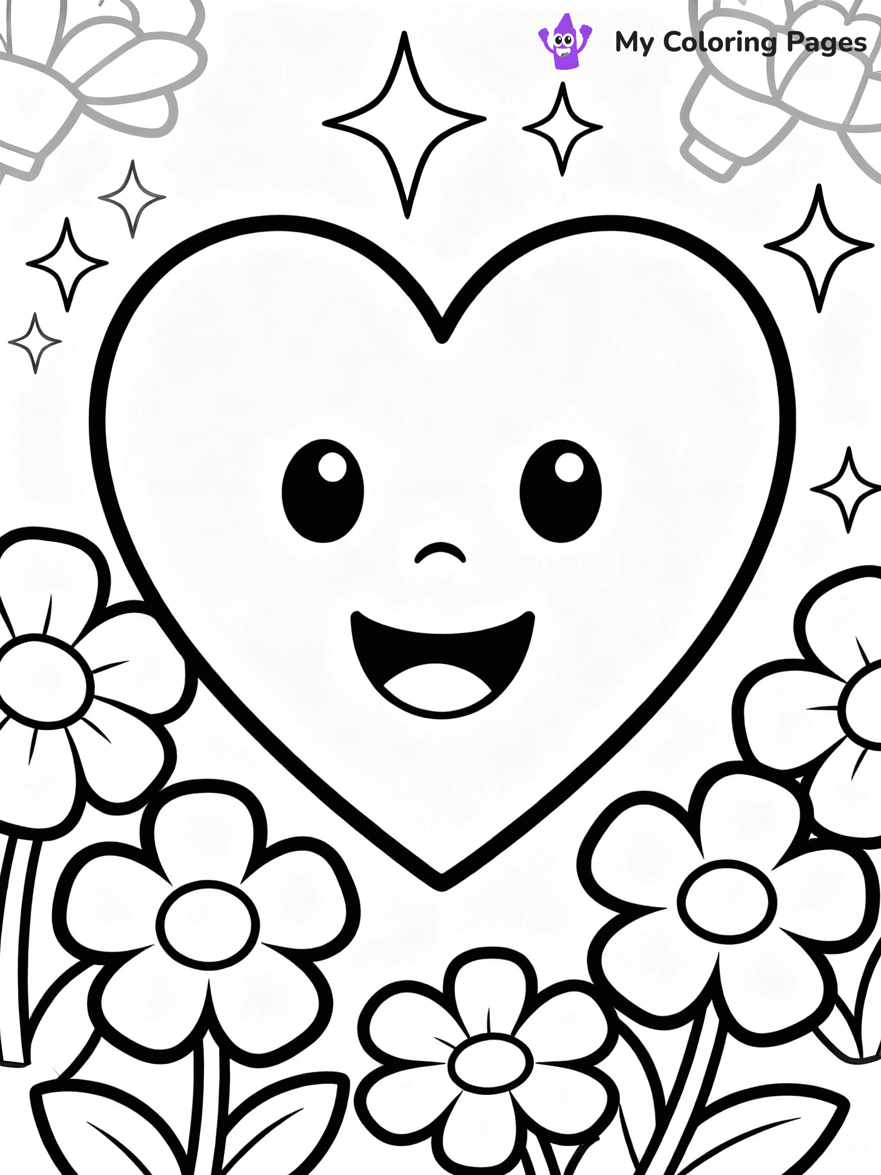 Emotions Coloring Pages - 29