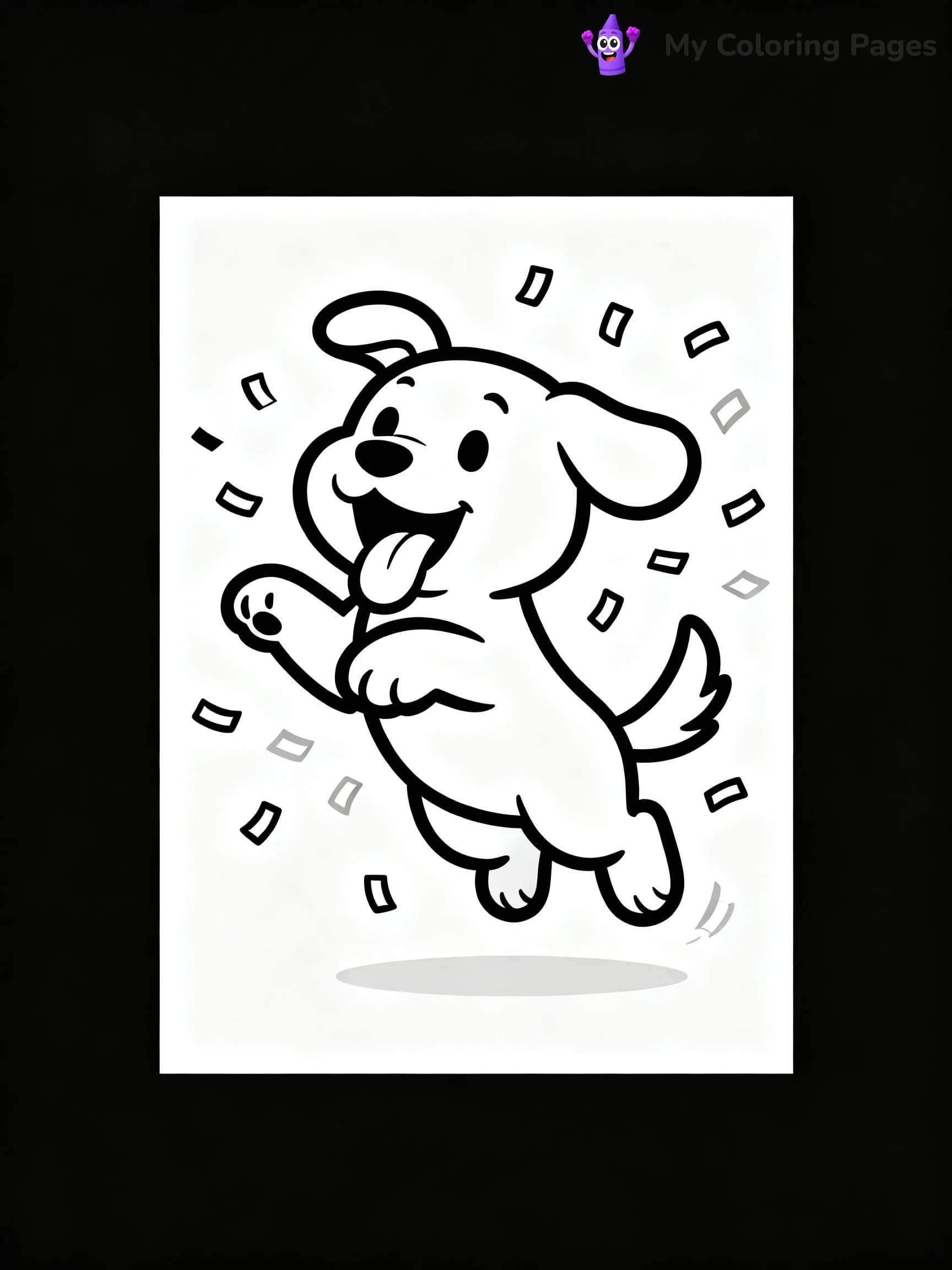 Emotions Coloring Pages - 9