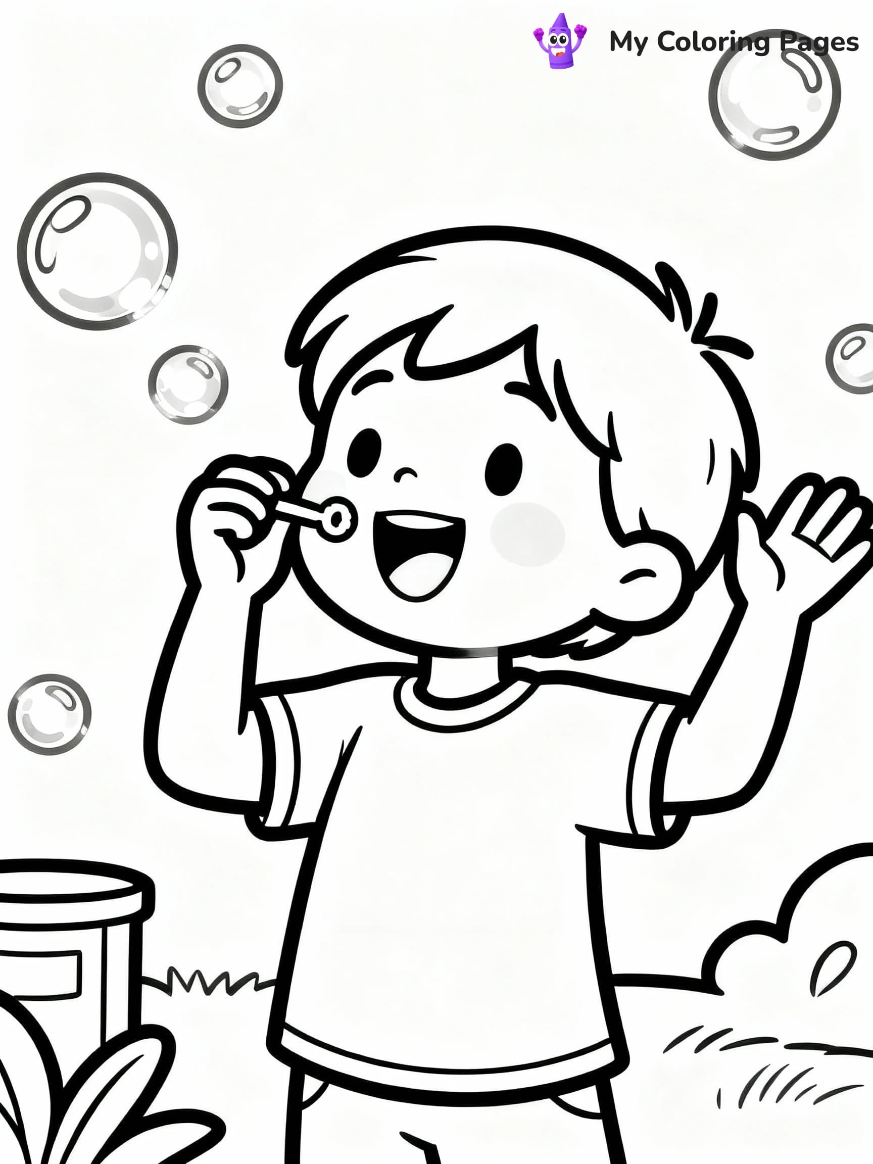 Emotions Coloring Pages - 7