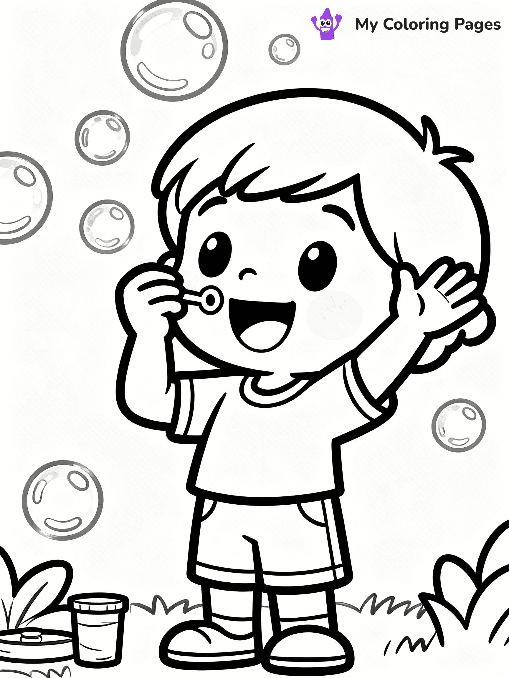 Emotions Coloring Pages - 5