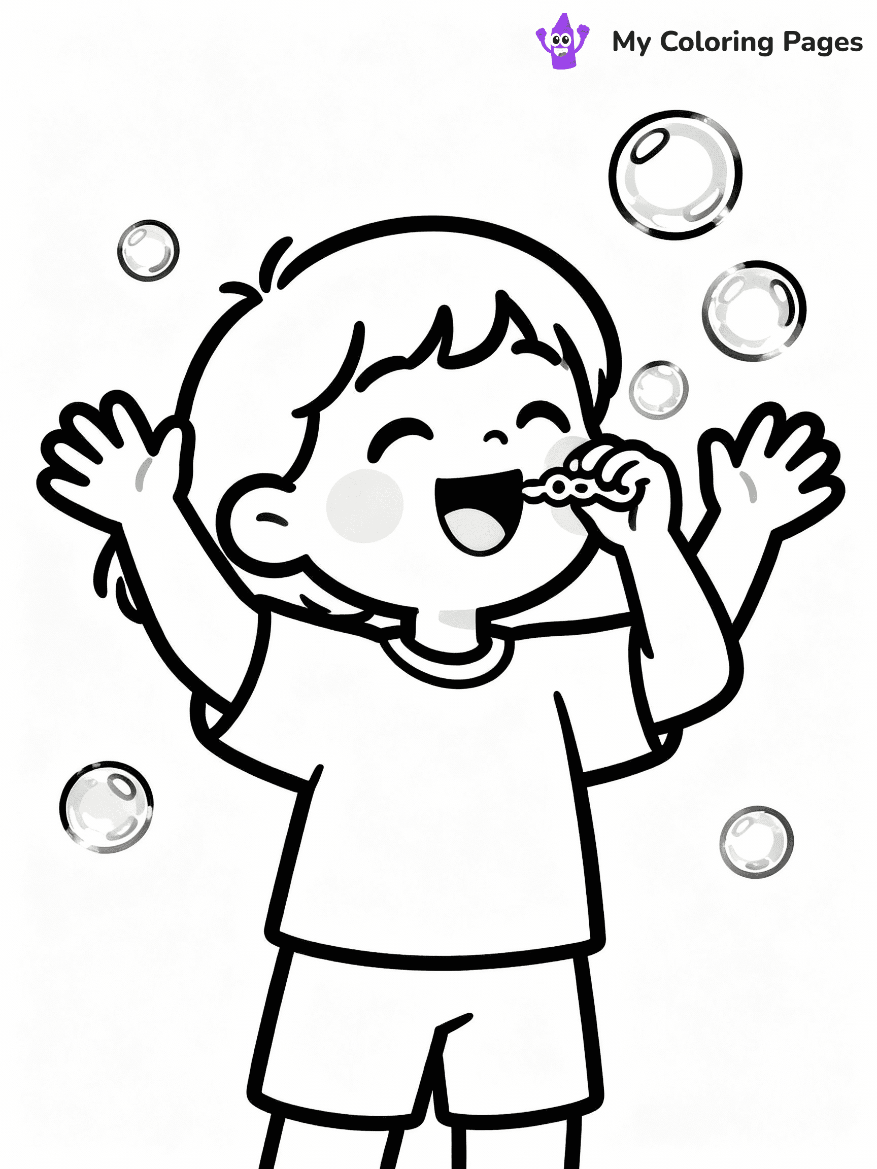 Emotions Coloring Pages - 2