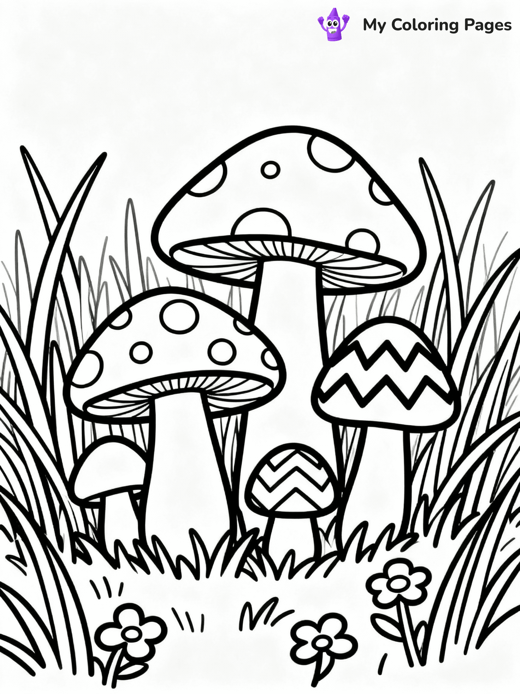 ⚠️ CRITICAL REQUIREMENT - ABSOLUTE BLACK AND WHITE ONLY ⚠️
This MUST be a BLACK AND WHITE line drawing ONLY. NO COLORS whatsoever.
- ONLY pure black lines (#000000) on pure white background (#FFFFFF)
- ABSOLUTELY NO colors, NO shading, NO gradients, NO grayscale
- If there are ANY colors in the output, the image is REJECTED
- This is a COLORING PAGE - meant to be COLORED IN by children
- The output must be UNCOLORED line art ready for coloring
⚠️ SUBJECT TO DRAW: Adorable mushroom family with different sizes, each with unique patterns, nestled in a grassy meadow, outline only
(REMEMBER: Output must be BLACK AND WHITE line art only, NOT colored!)
# COLORING PAGE: BLACK OUTLINES ONLY - WHITE BACKGROUND MANDATORY
Create a **coloring book page** using EXACTLY two values: black lines, white space.
## NON-NEGOTIABLE BINARY RULES
- **ONLY #000000 (black) and #FFFFFF (white)** - NO other values exist
- **EVERY PIXEL = BLACK OR WHITE** - no gray/shading/antialiasing
- **WHITE BACKGROUND MANDATORY** - entire canvas stays white
- **ALL SHAPES HOLLOW** - everything is empty outlines waiting to be colored
- **FORBIDDEN:** fills, shading, gradients, patterns, textures, colors
- **NO SOLID REGIONS** - if it's not a thin line, it's wrong
## Universal Line Standards
- Black outlines ONLY - thin, uniform weight
- Every shape completely empty inside
- Closed contours suitable for coloring
- Simple flat illustration - zero depth/3D/realism
- **Style:** Whimsical Doodle Art Alley - rounded, friendly outlines (unless specified)
## Everything = Outline Only
- Characters/animals: hollow shapes
- Objects/clothing: empty contours
- Backgrounds/scenery: line work only
- Natural elements: outlined forms
- Dark/night areas: don't exist (use outlined symbols)
- Textures/patterns: convert to simple lines
## The Test
Can a child color EVERY white space with crayons? If any area is pre-filled/shaded/gray or colored in, it FAILS. Every shape must be waiting to receive color.
**FINAL OUTPUT**: Binary coloring page. Black lines define shapes. White spaces ready for coloring. Nothing else exists. No exceptions. Print-ready.
⚠️ FINAL REMINDER: Draw the subject "Adorable mushroom family with different sizes, each with unique patterns, nestled in a grassy meadow, outline only" as BLACK AND WHITE line art. Zero colors in output.