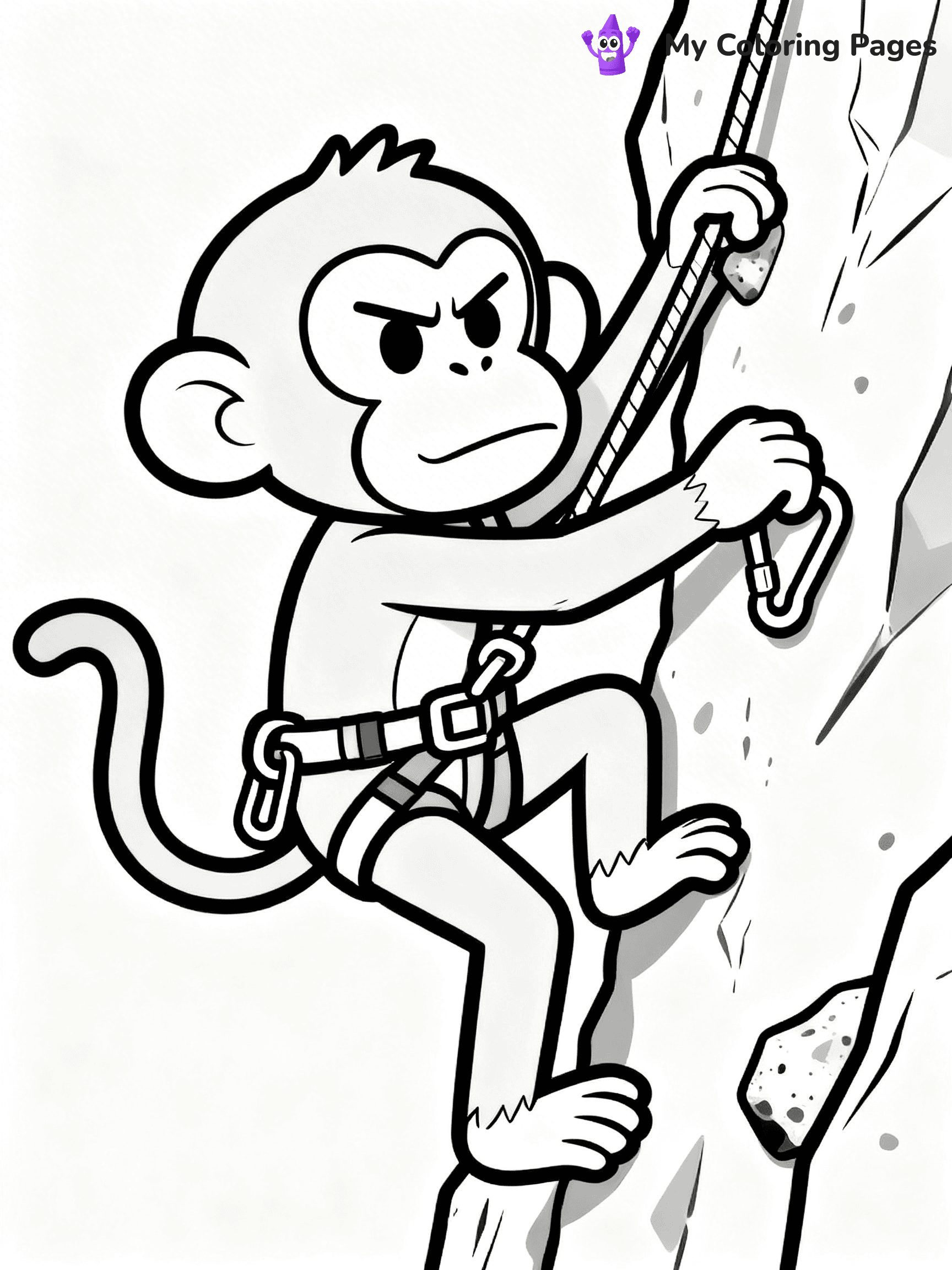 Coloring Pages Monkey - 187