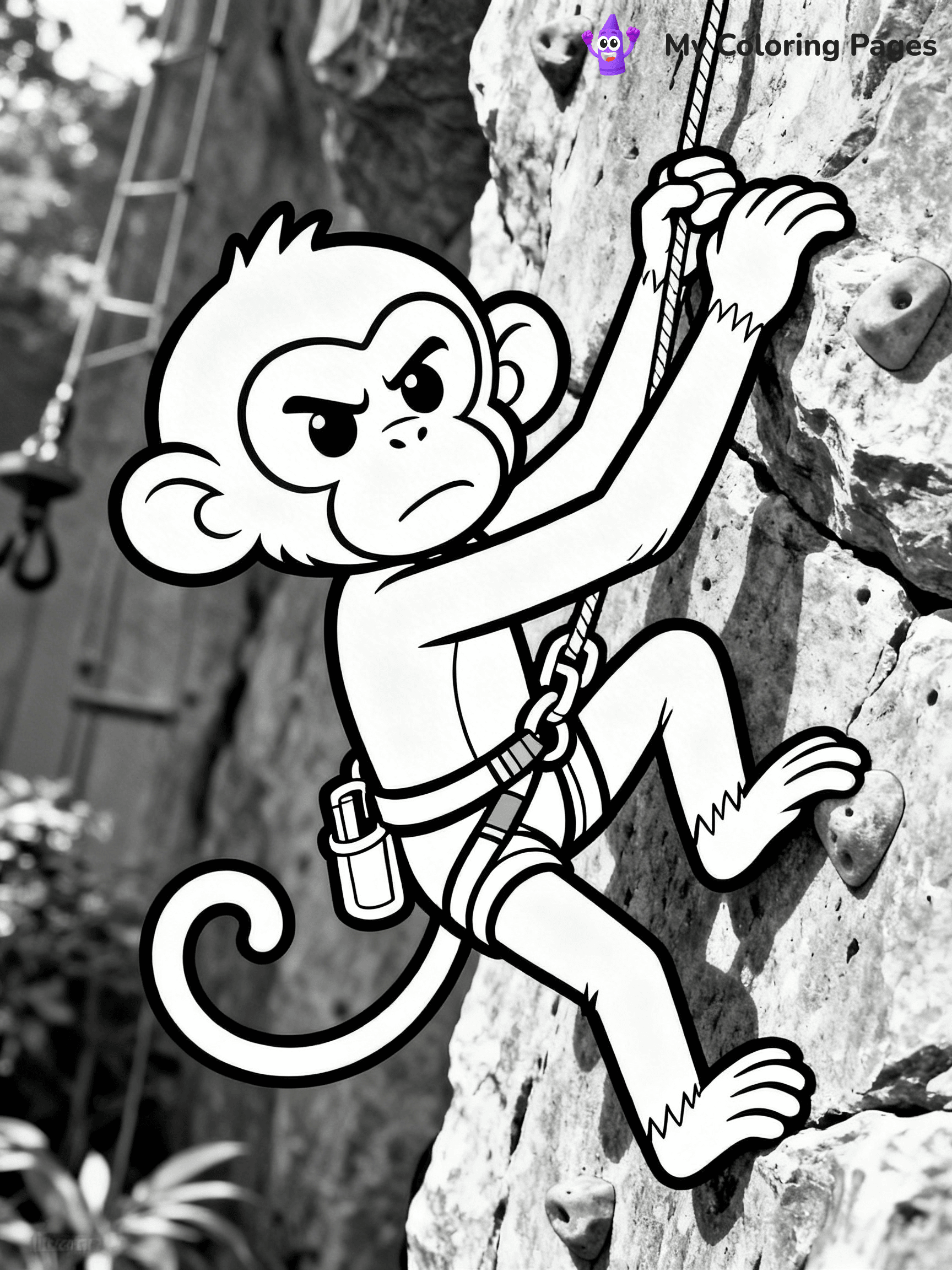 Coloring Pages Monkey - 186