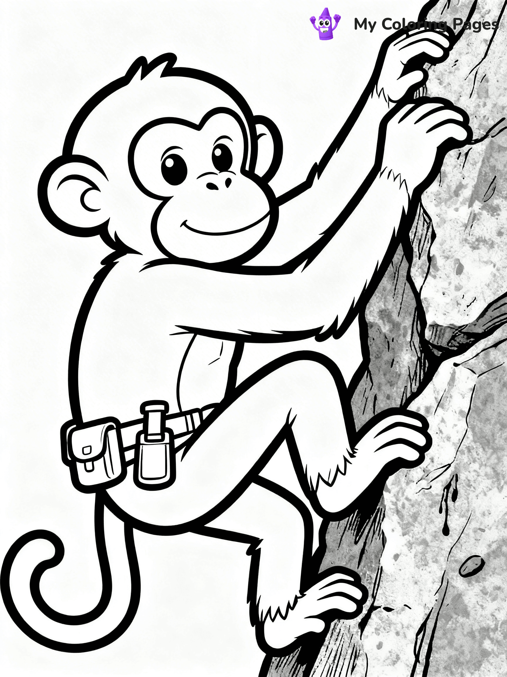 Coloring Pages Monkey - 185