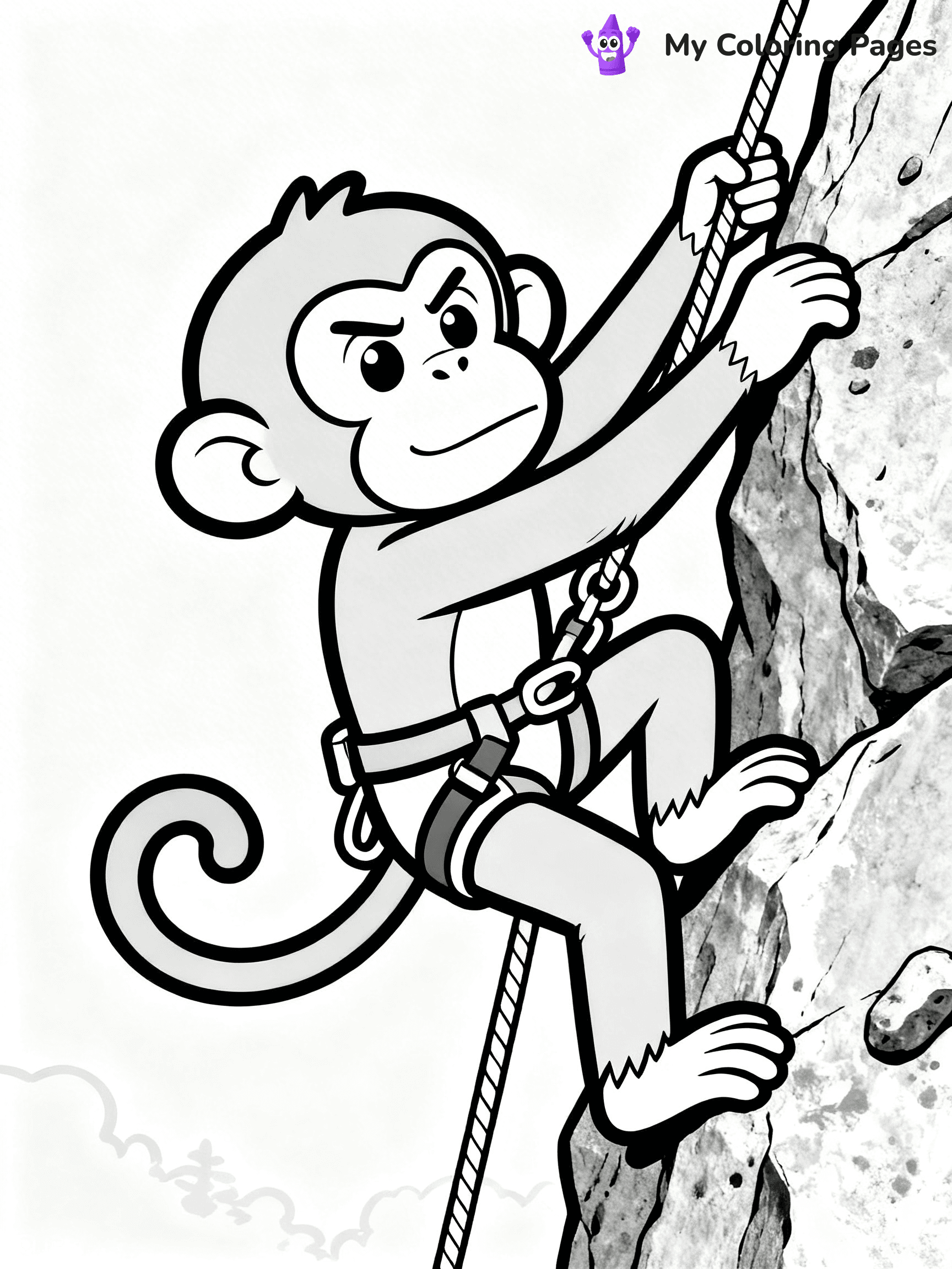 Coloring Pages Monkey - 183