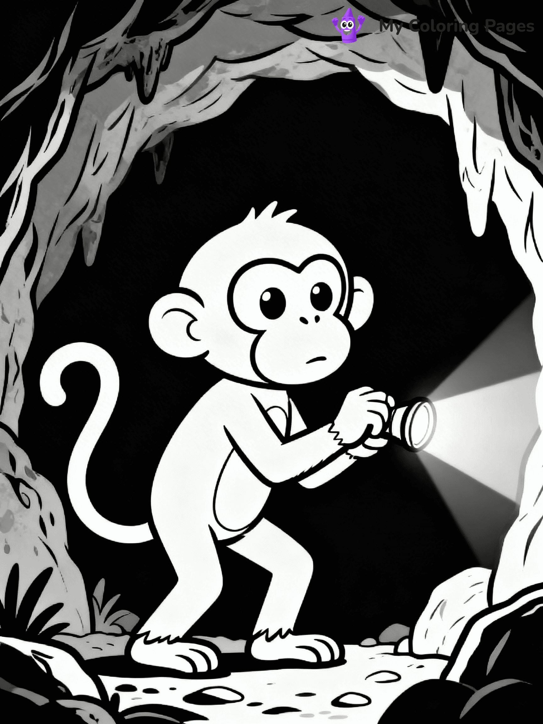 Coloring Pages Monkey - 153