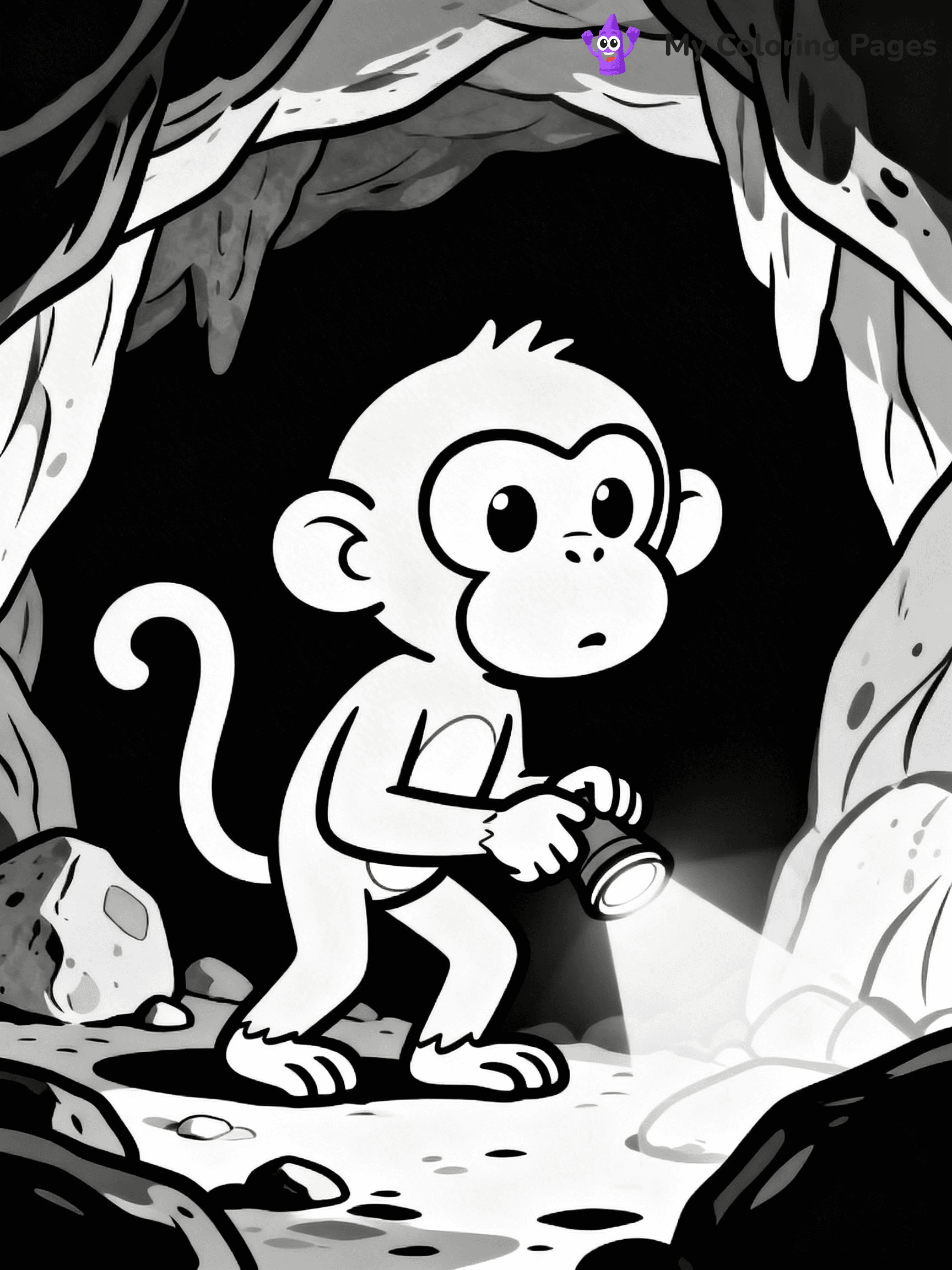 Coloring Pages Monkey - 148