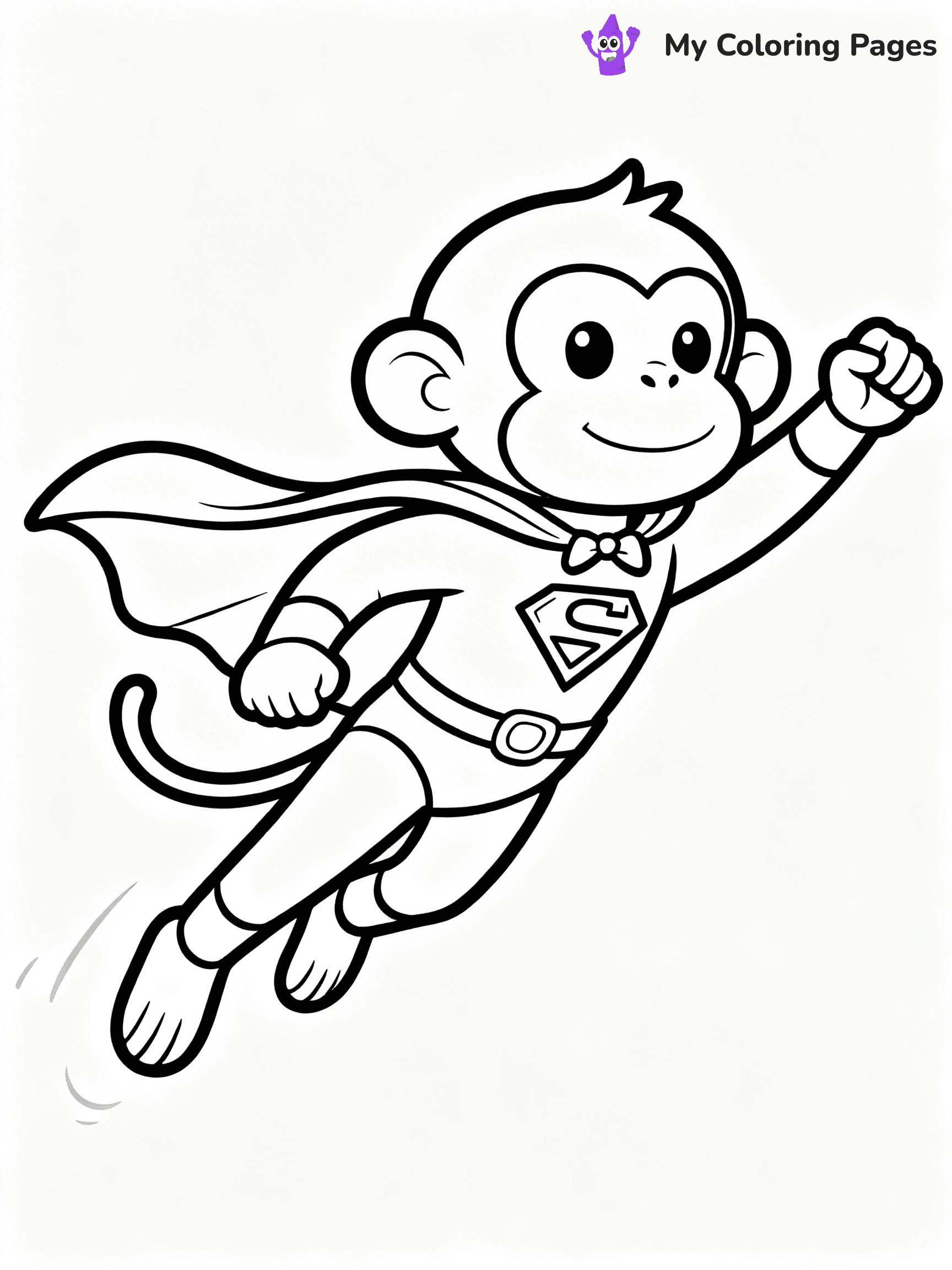 Coloring Pages Monkey - 128