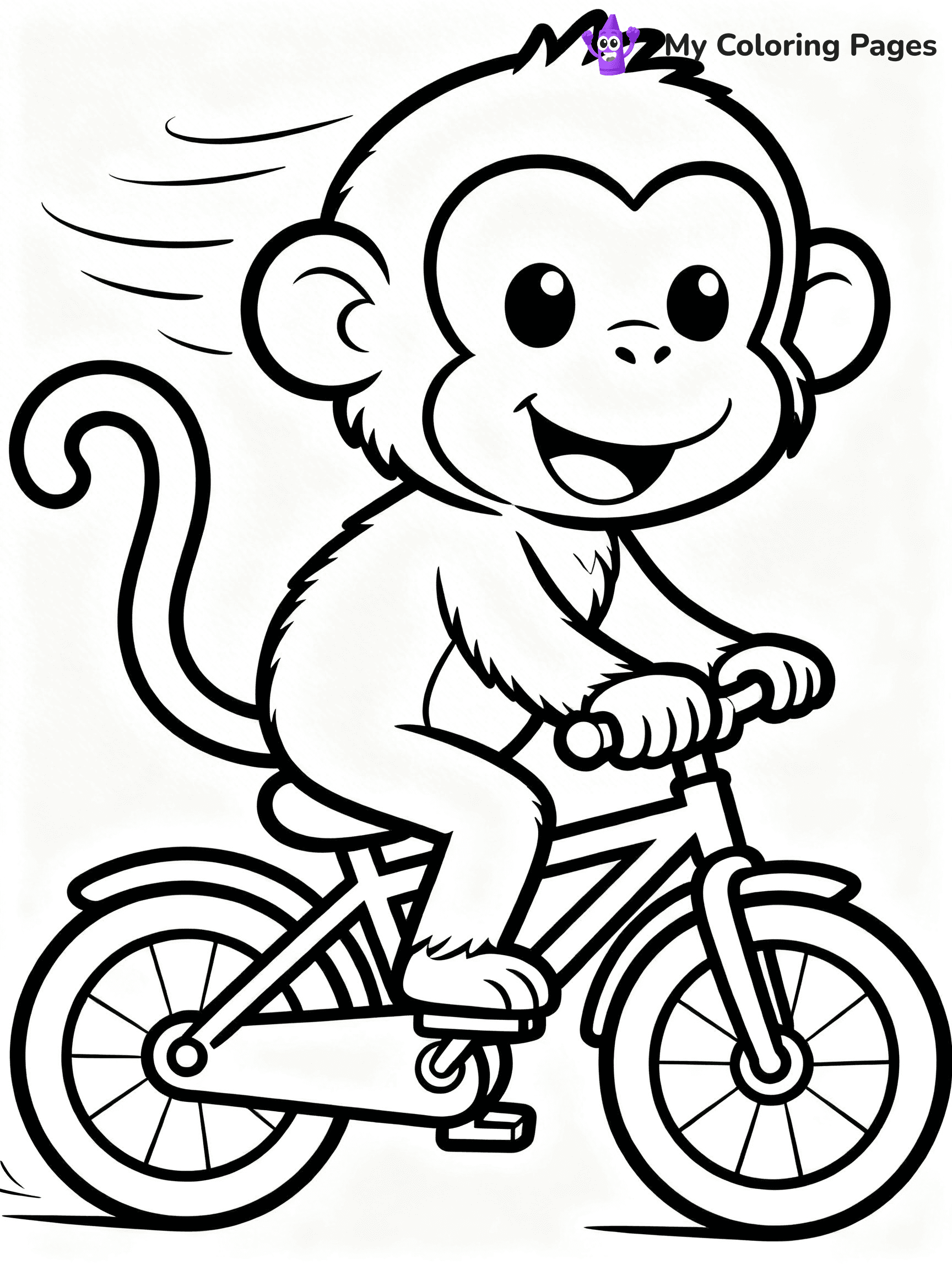 Coloring Pages Monkey - 113