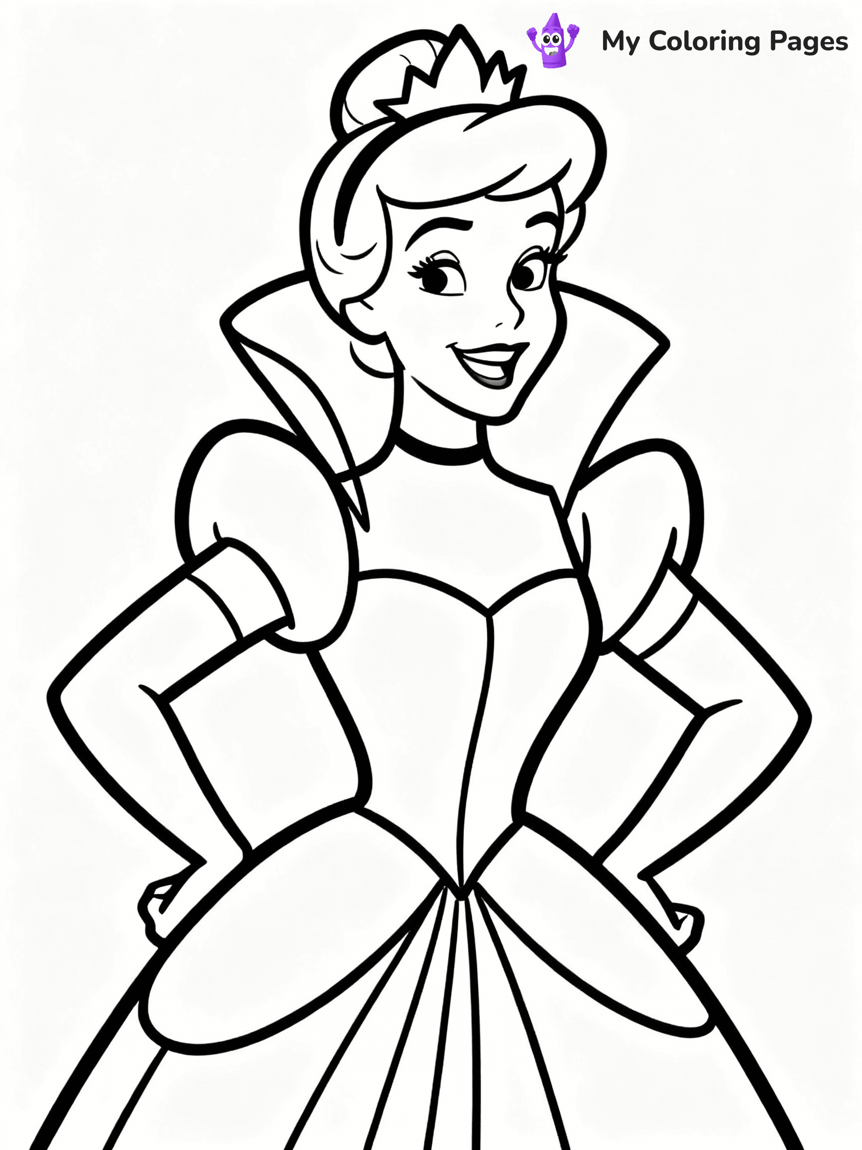 Cinderella Coloring Pages - 43