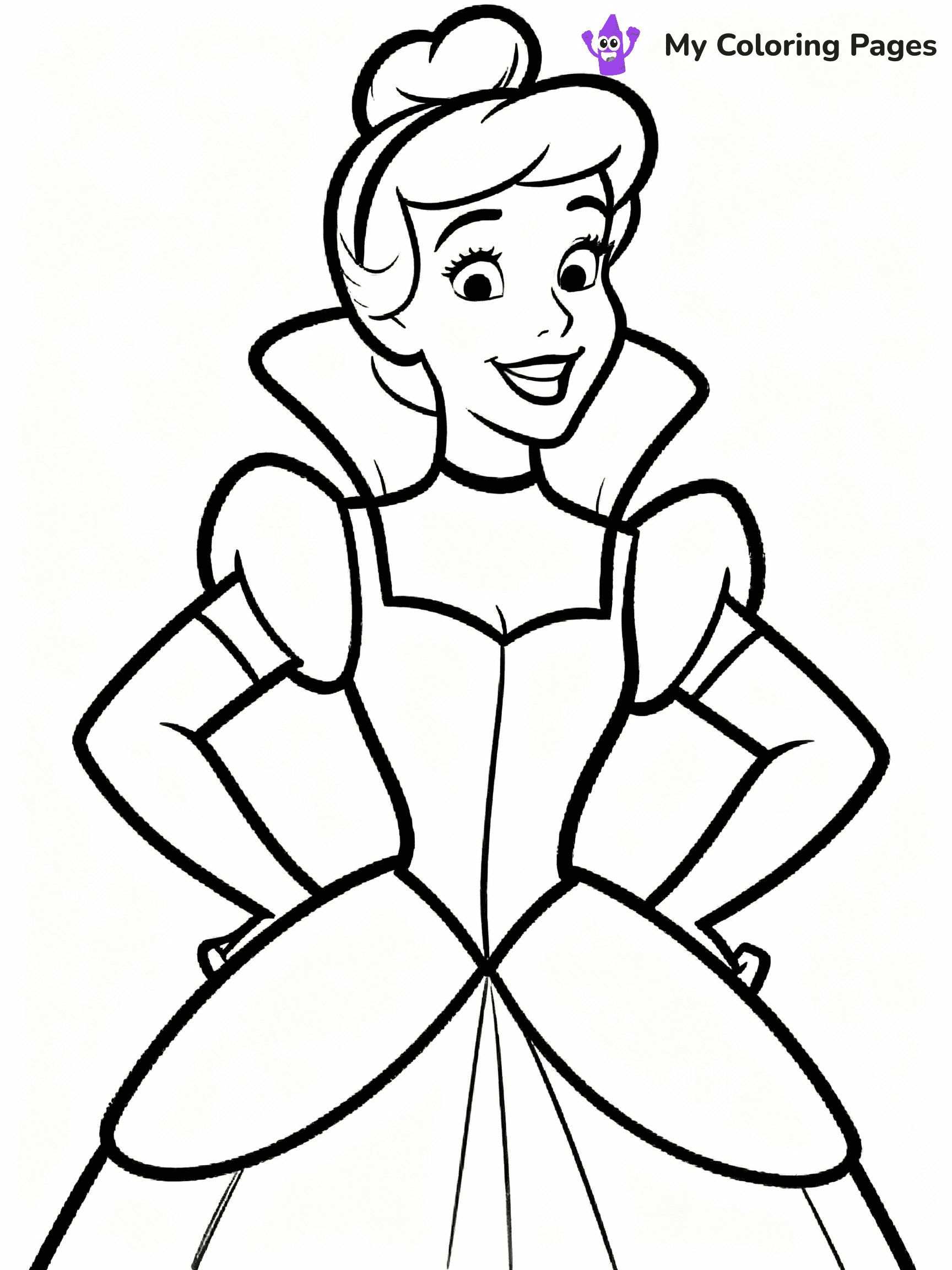 Cinderella Coloring Pages - 41