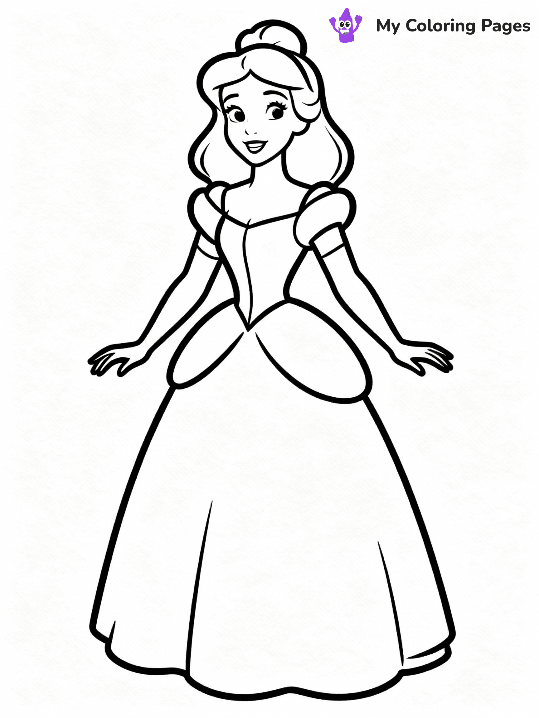 Cinderella Coloring Pages - 38