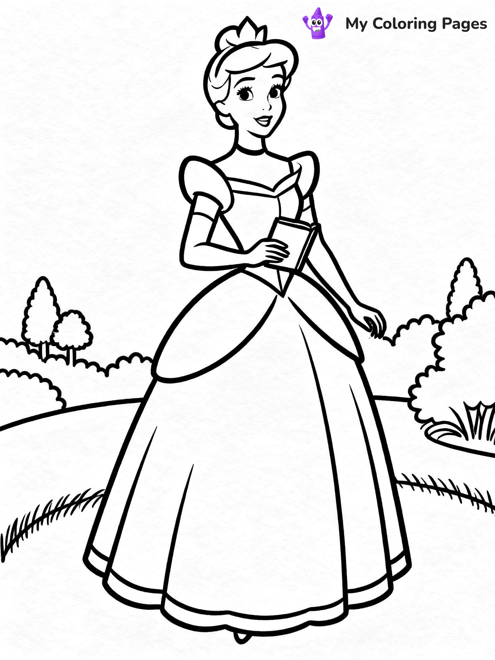 Cinderella Coloring Pages - 33