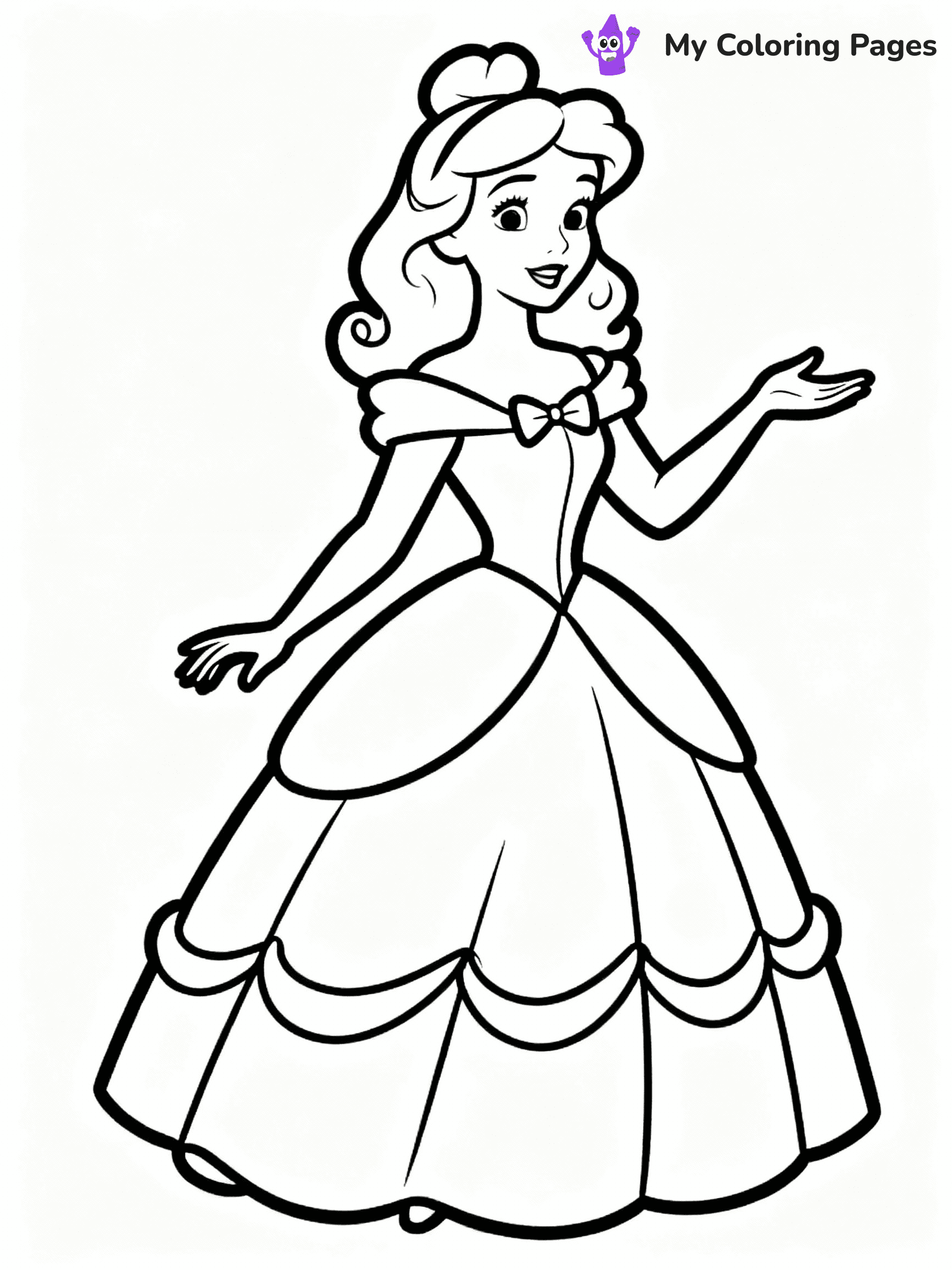 Cinderella Coloring Pages - 31