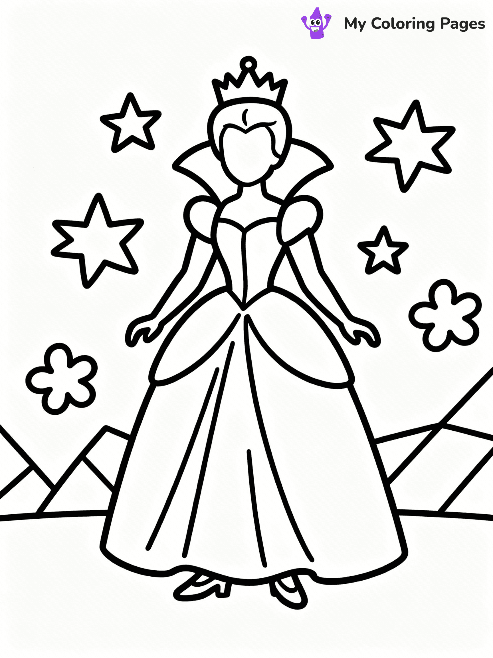 Cinderella Coloring Pages - 25