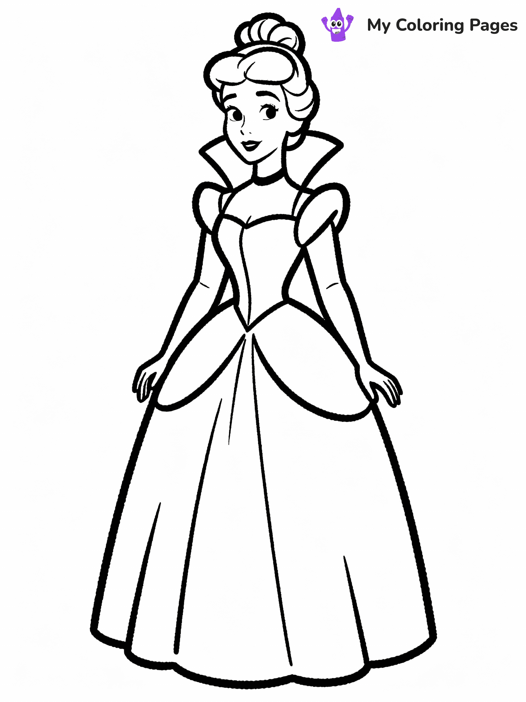 Cinderella Coloring Pages - 24