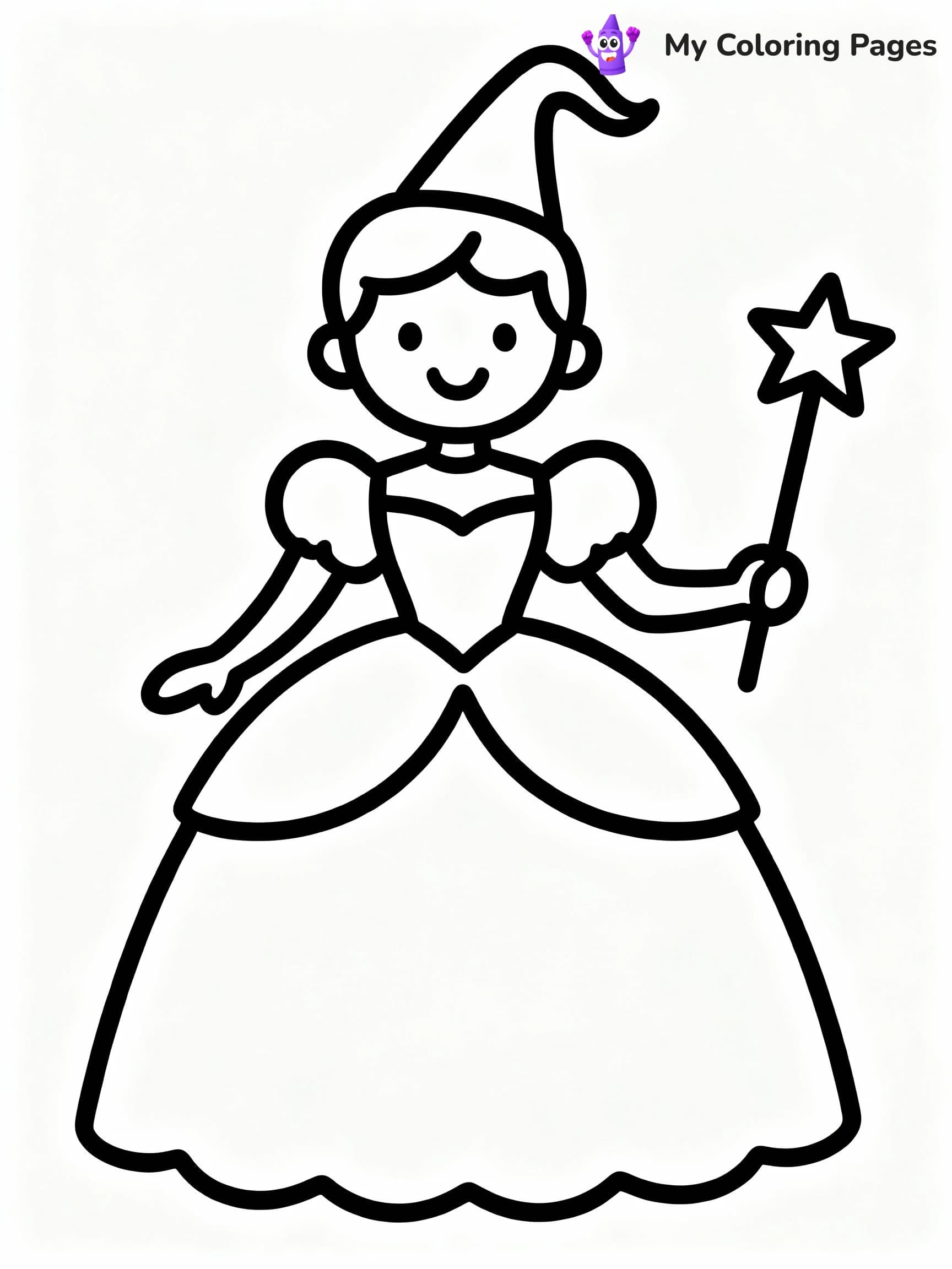 Cinderella Coloring Pages - 19