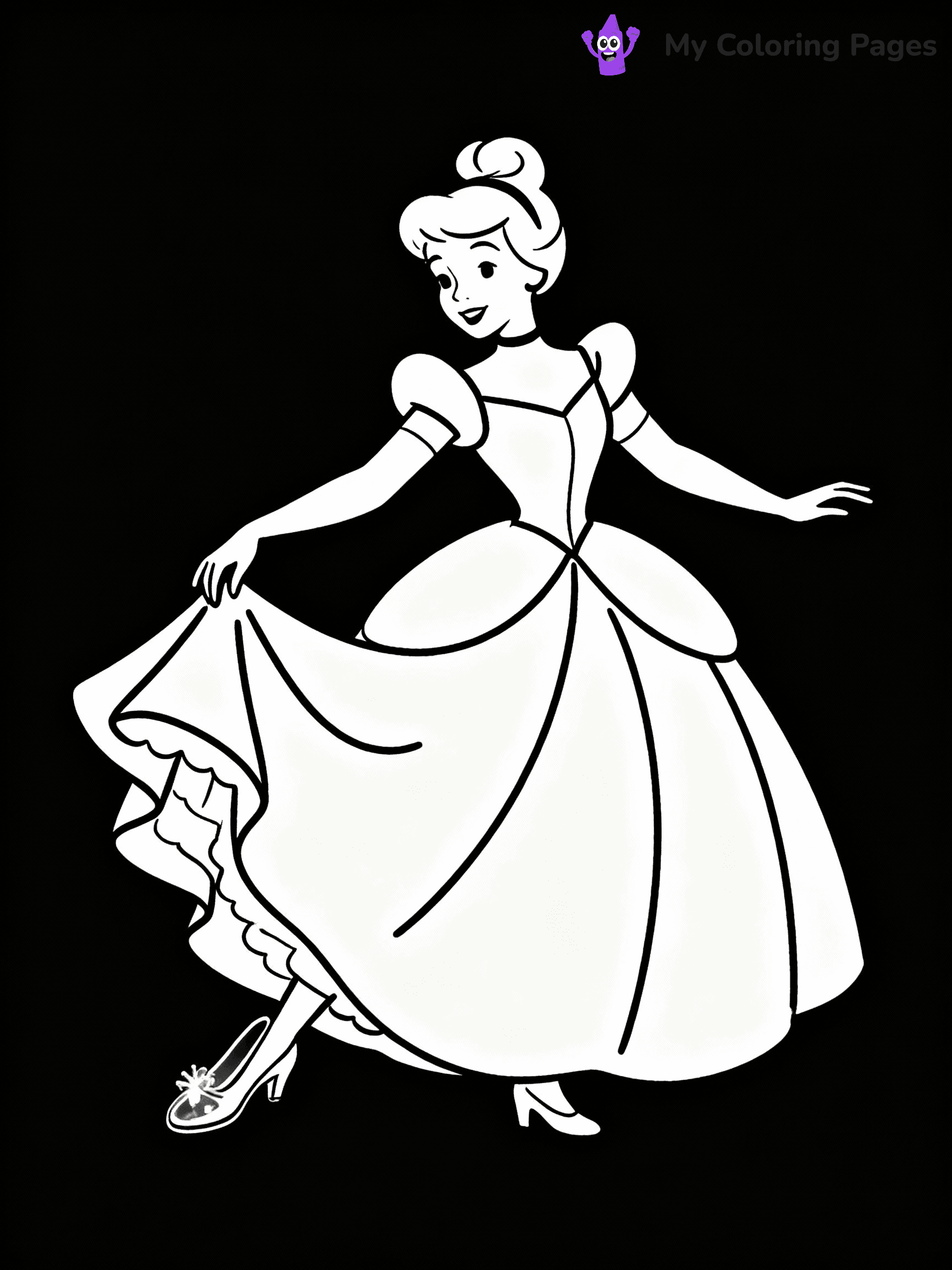 Cinderella Coloring Pages - 14