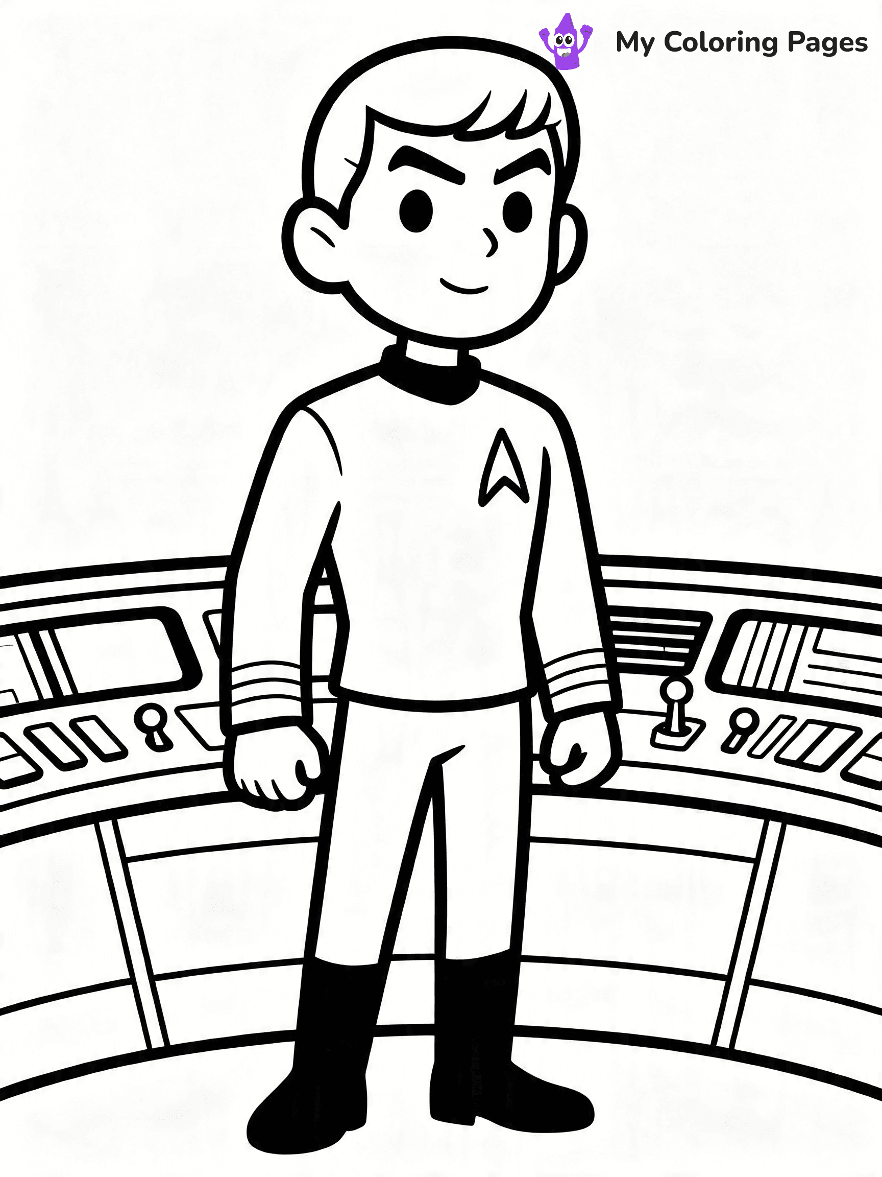 Star Trek Coloring Pages - 18
