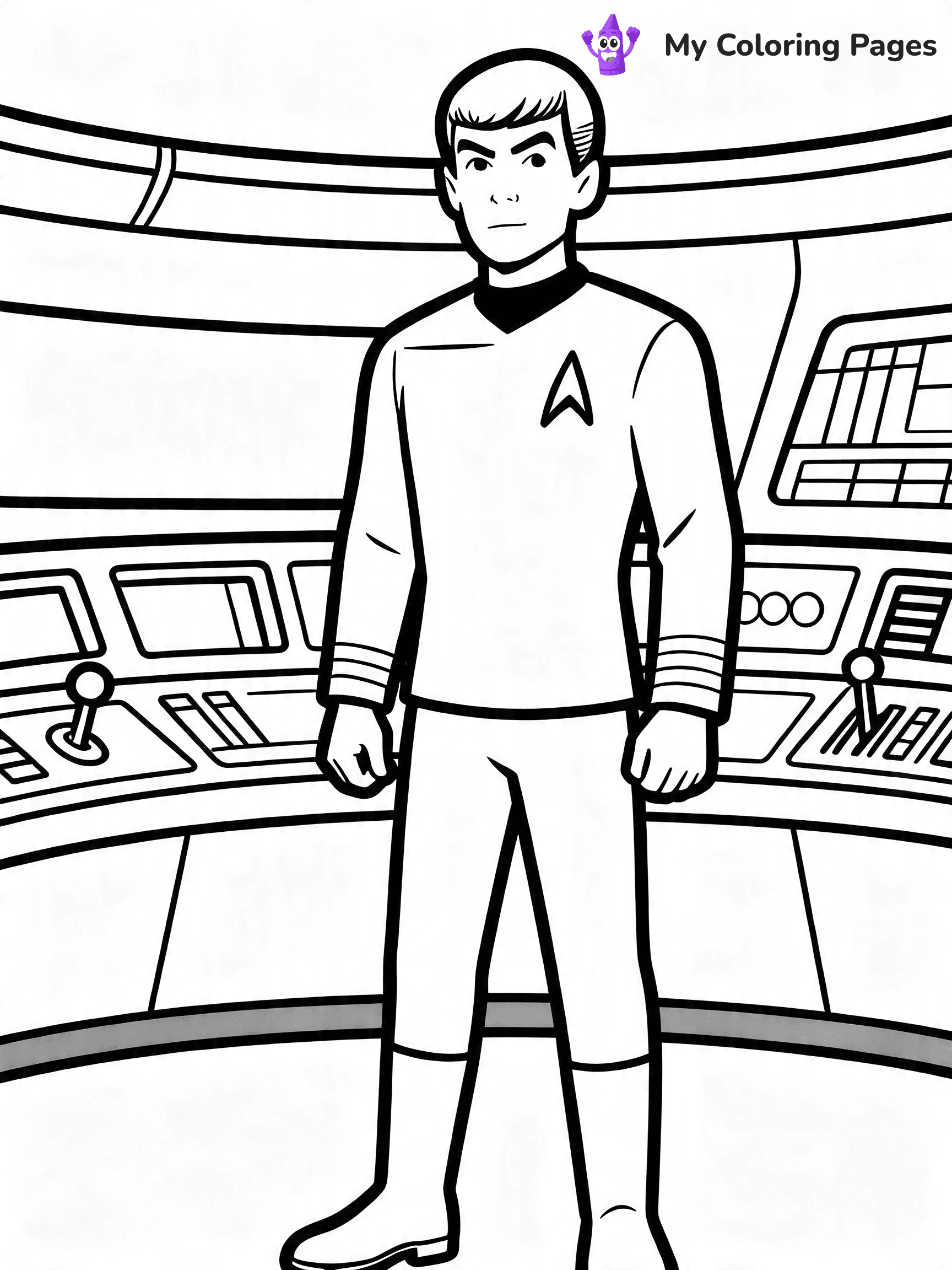 Star Trek Coloring Pages - 17