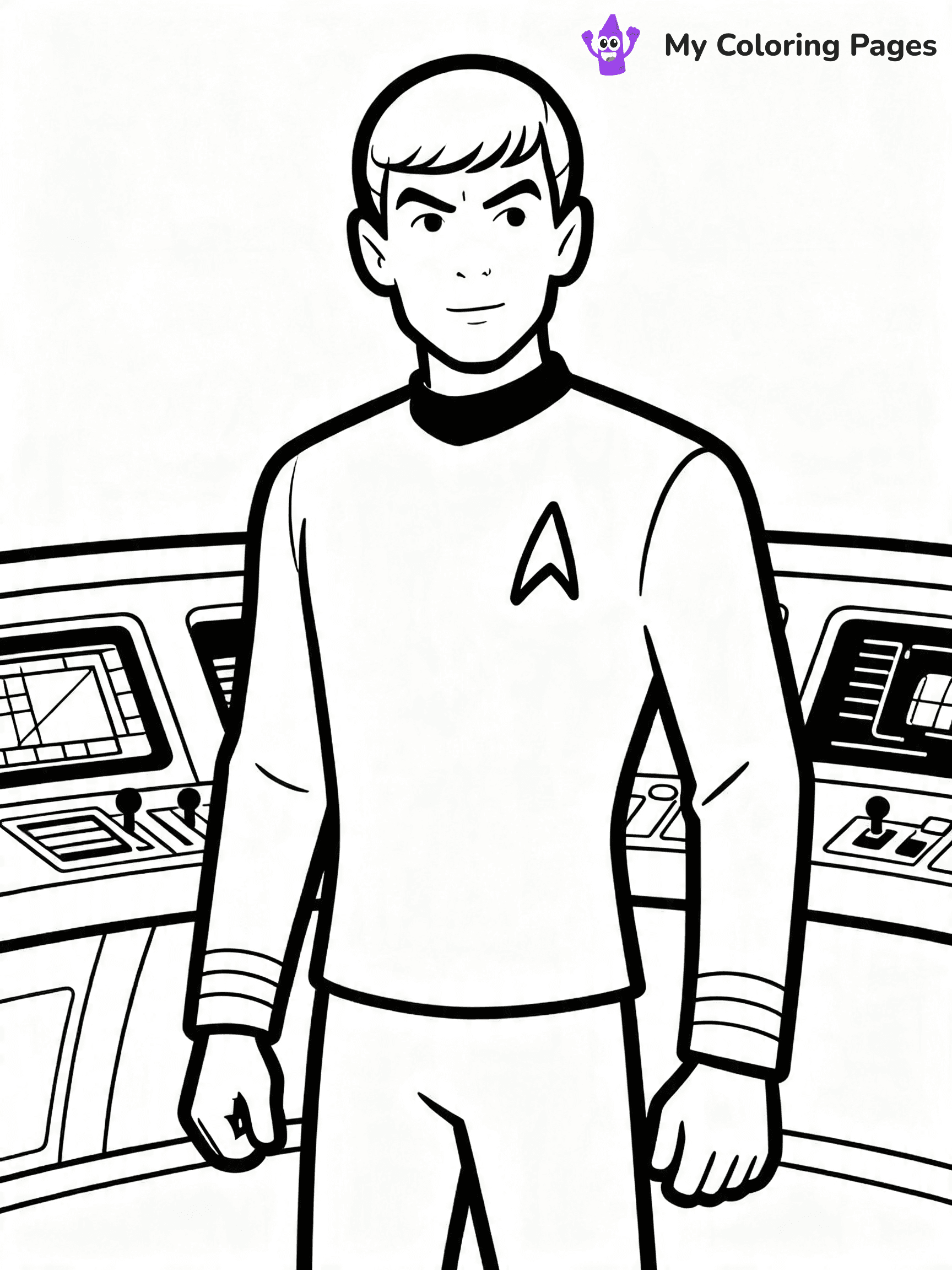 Star Trek Coloring Pages - 16