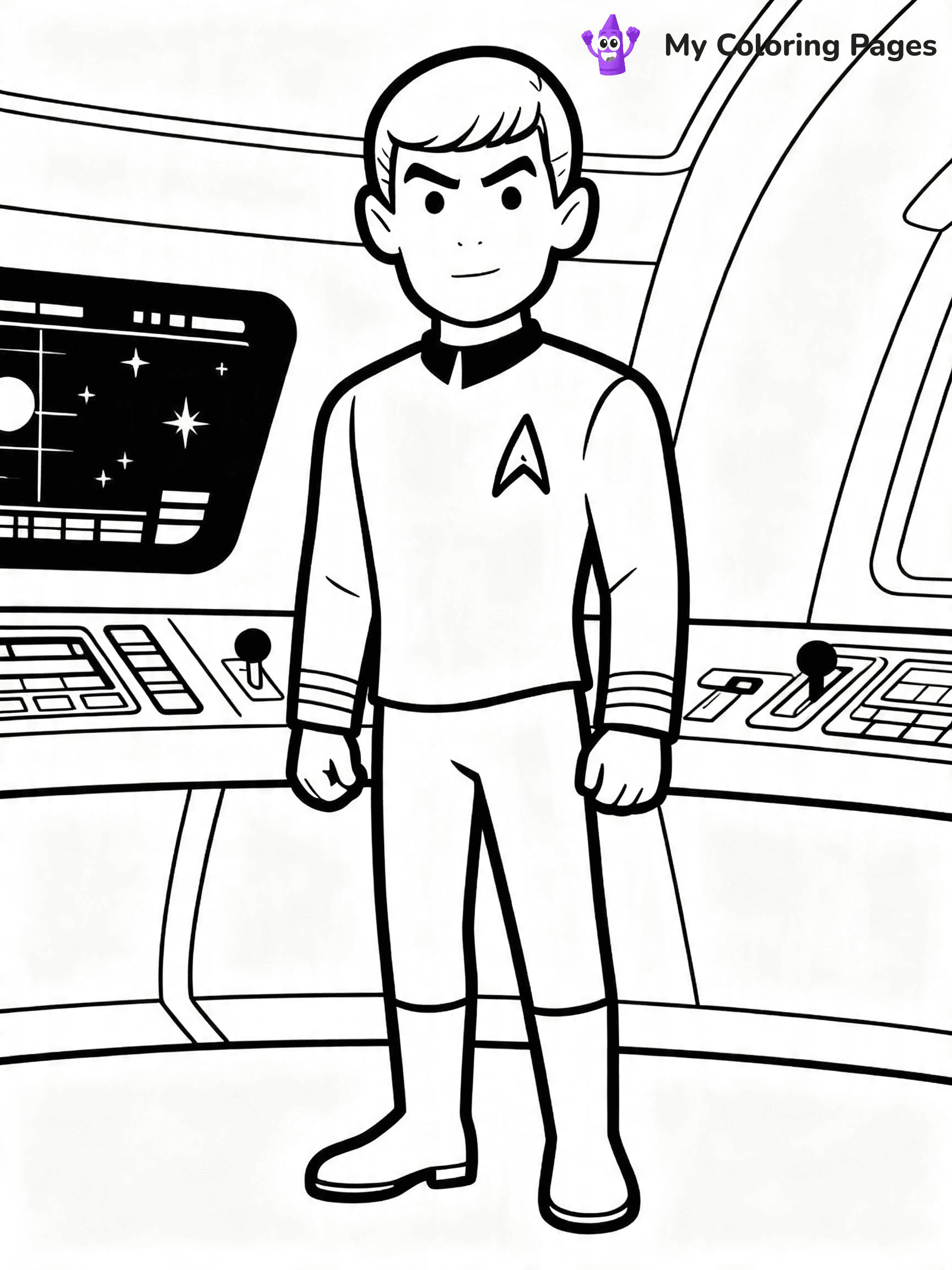 Star Trek Coloring Pages - 15