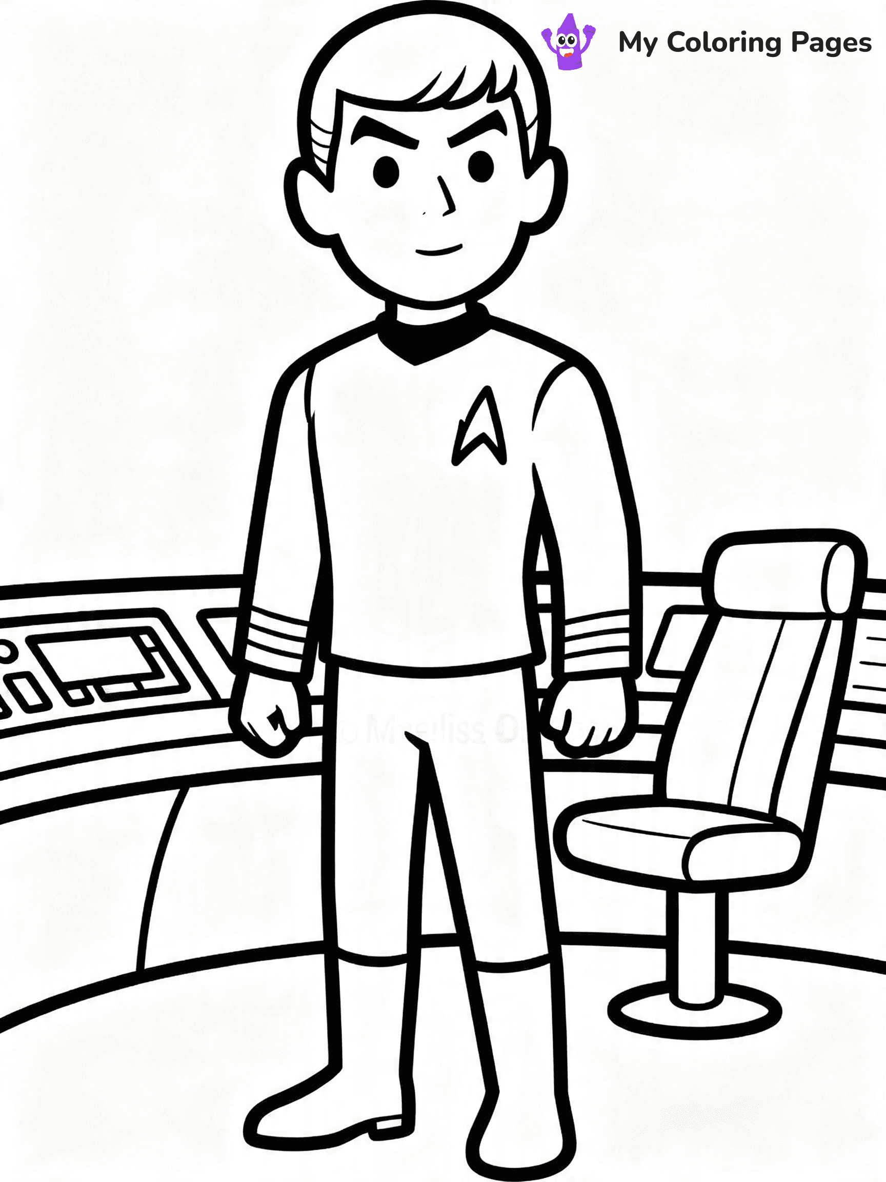 Star Trek Coloring Pages - 14