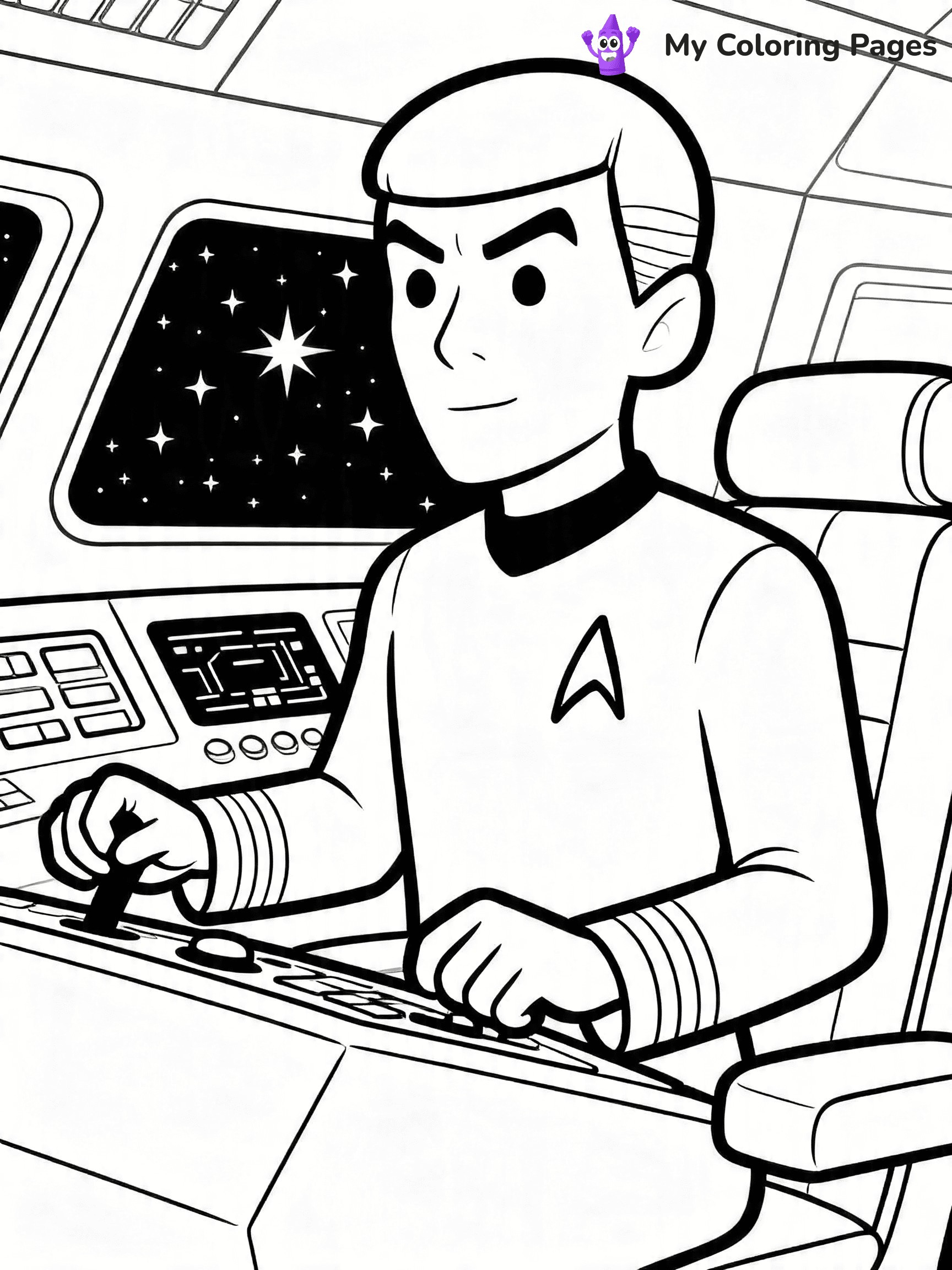 Star Trek Coloring Pages - 13