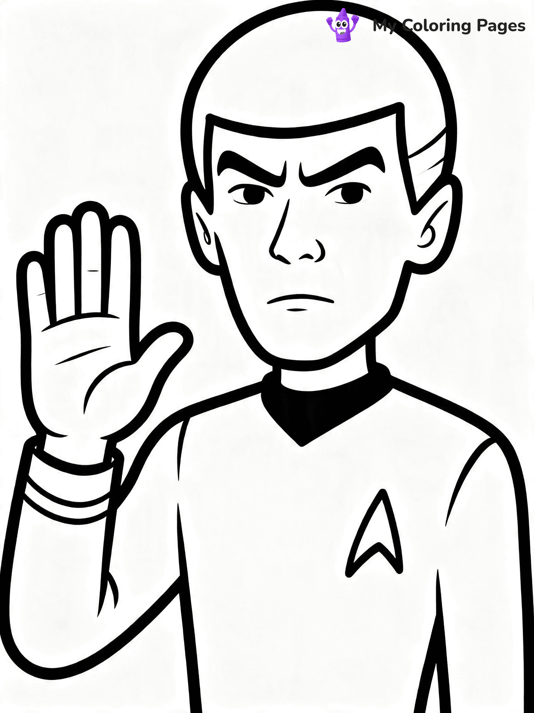 Star Trek Coloring Pages - 12