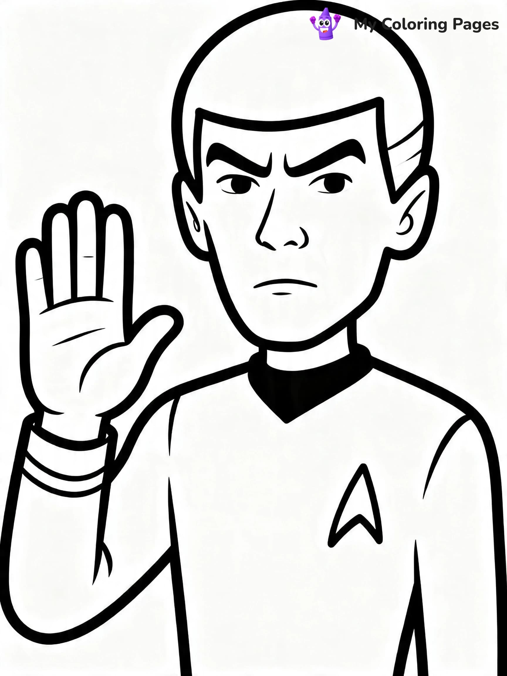 Star Trek Coloring Pages - 12