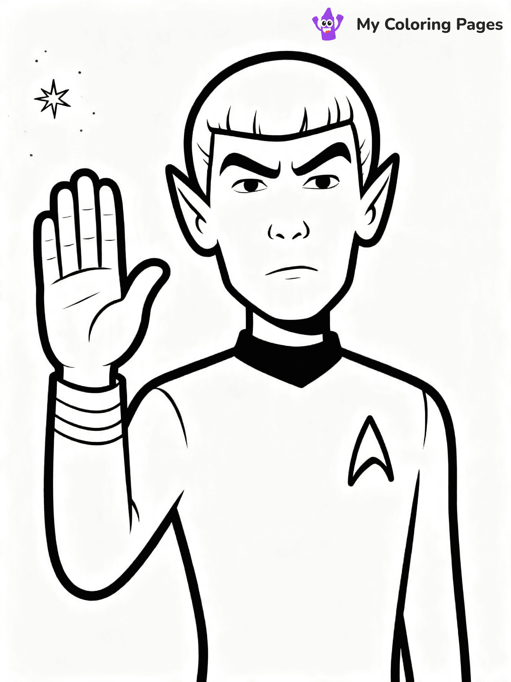 Star Trek Coloring Pages - 11