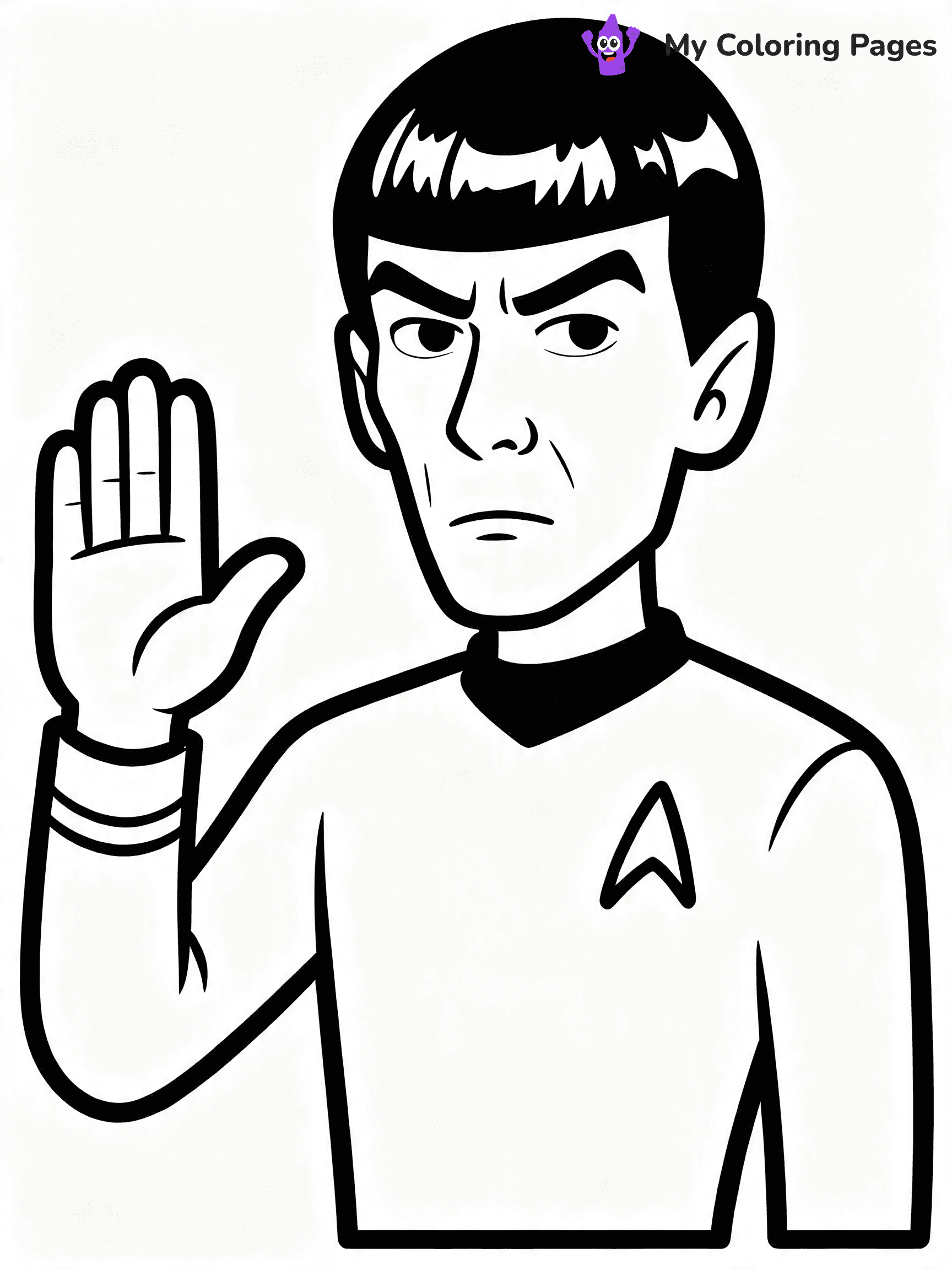 Star Trek Coloring Pages - 10