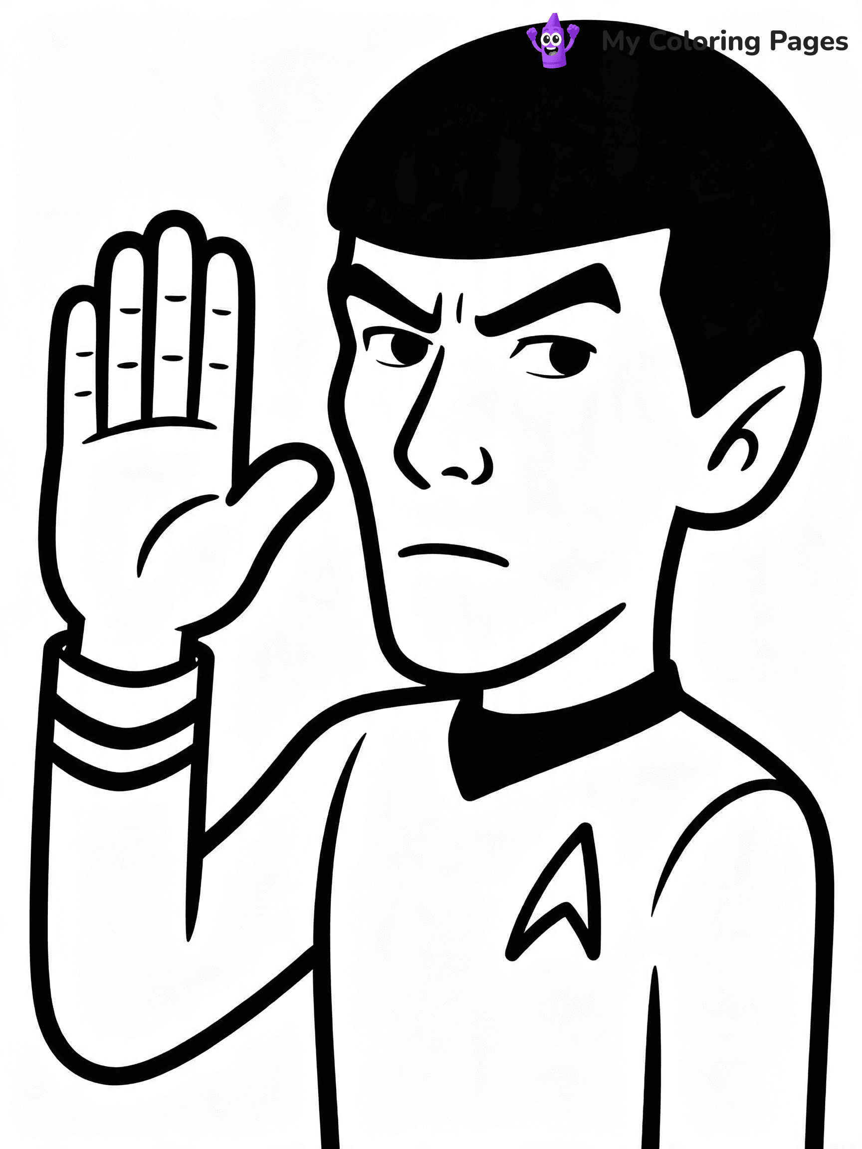 Star Trek Coloring Pages - 9