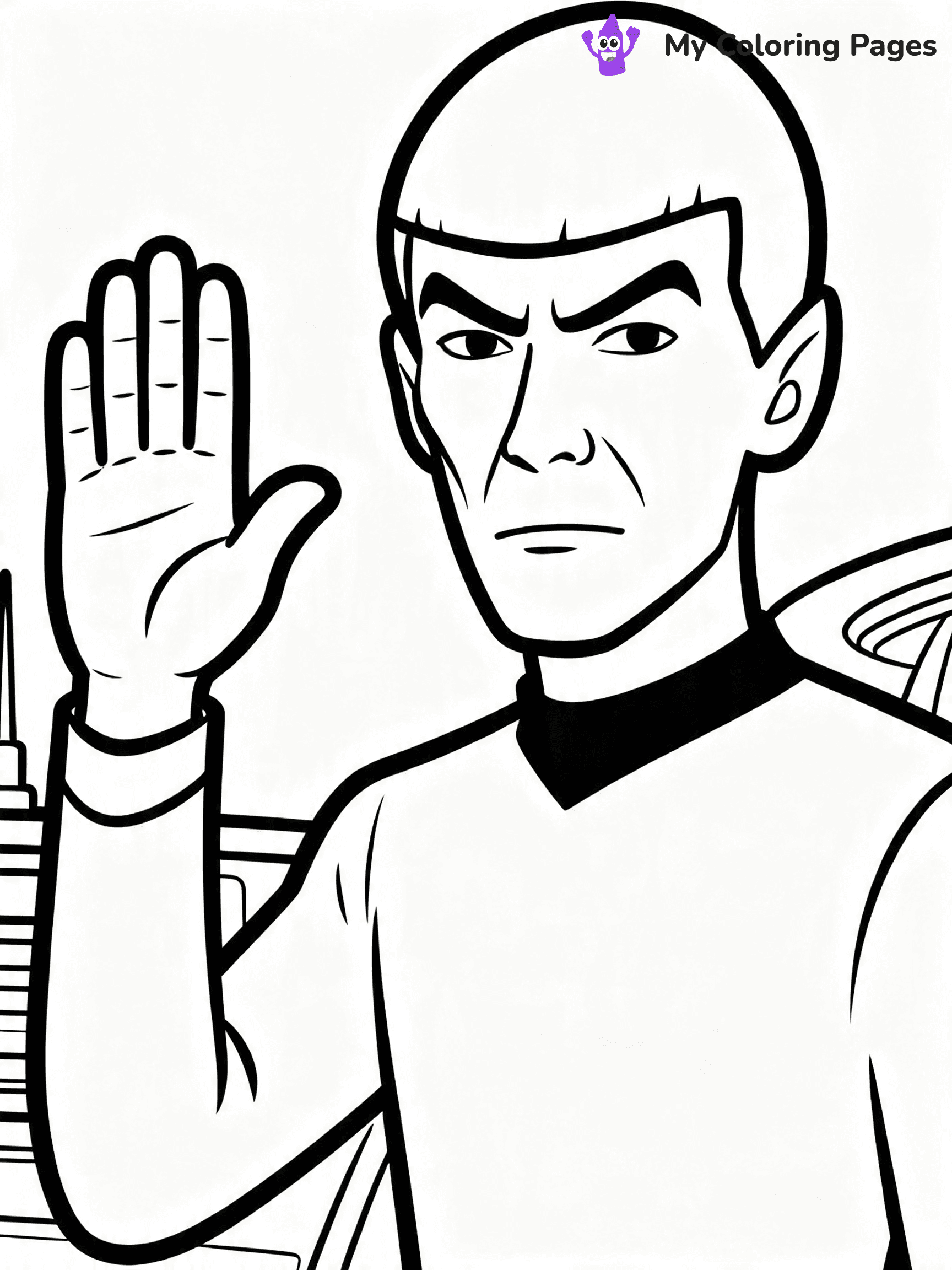 Star Trek Coloring Pages - 8