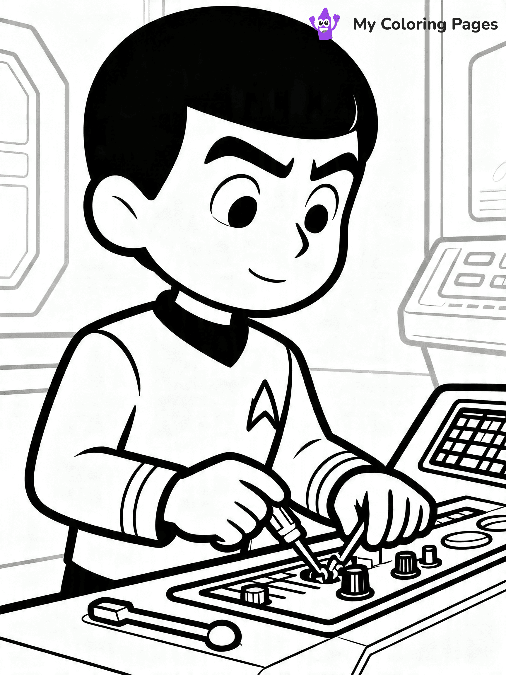 Star Trek Coloring Pages - 5
