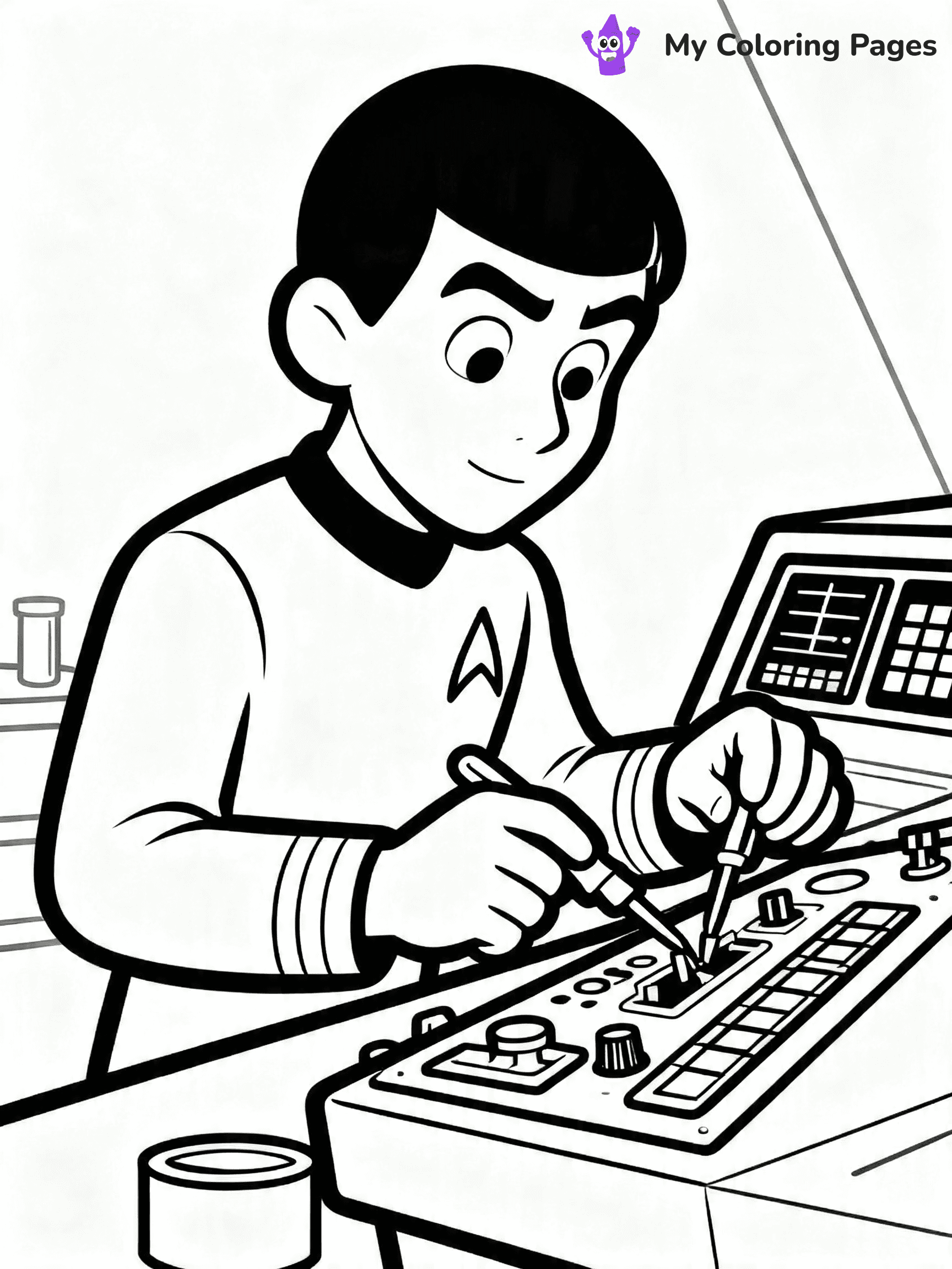 Star Trek Coloring Pages - 4