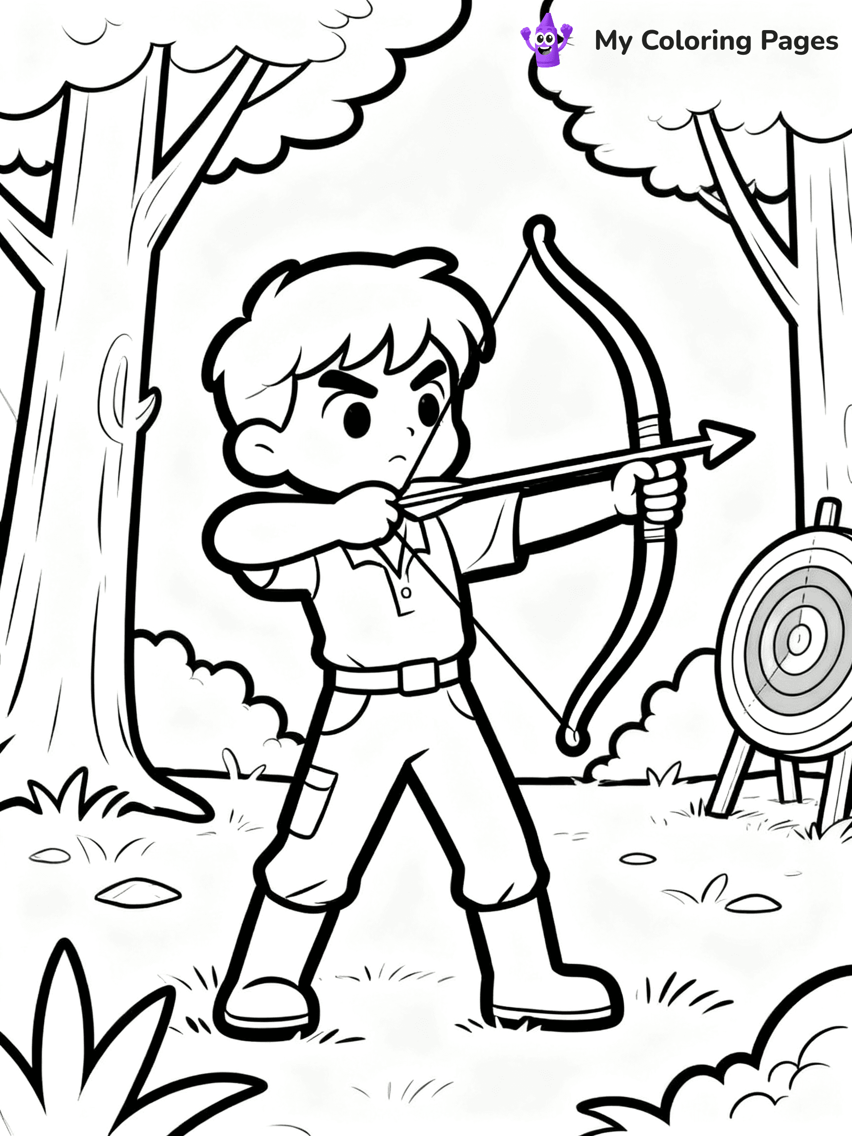 Hunting Coloring Pages - 86